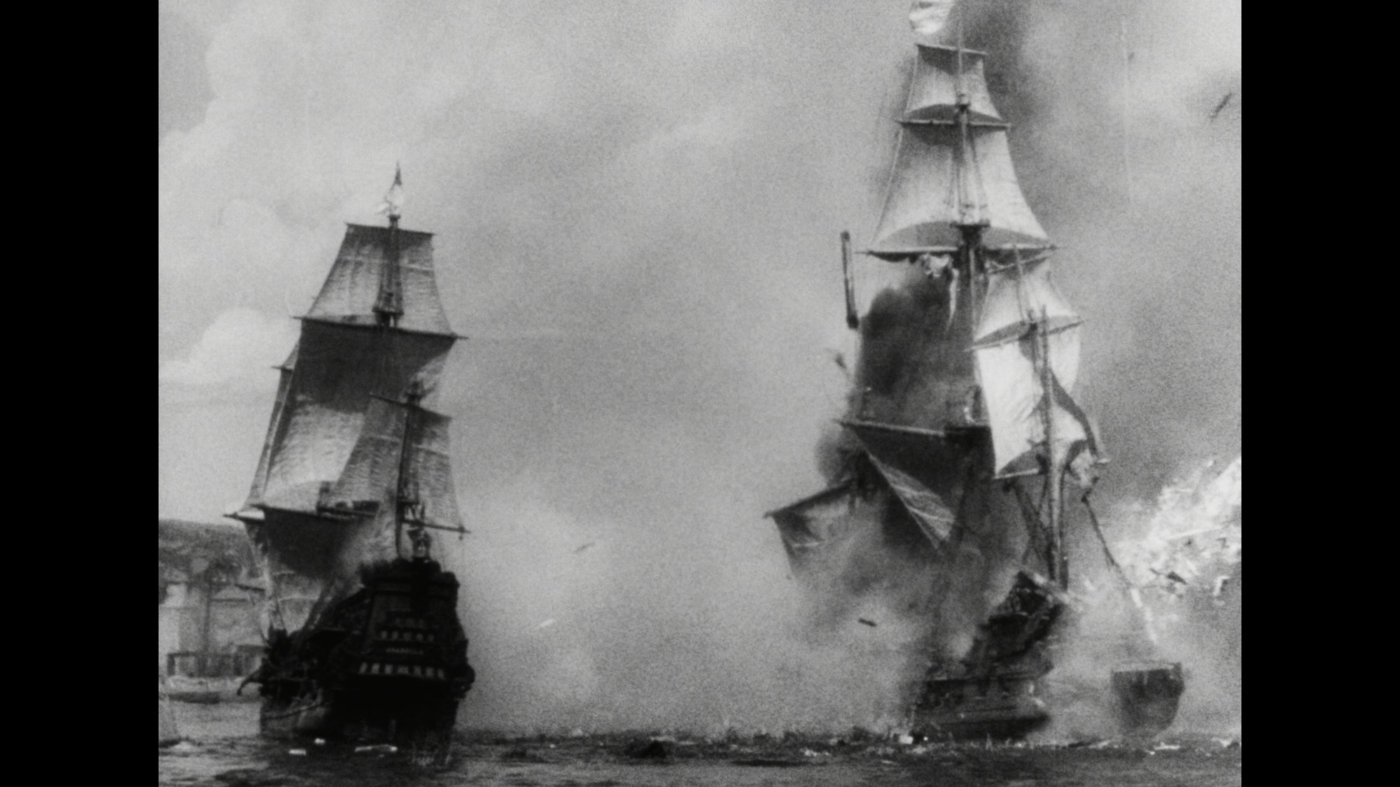 Screen capture from Captain Blood