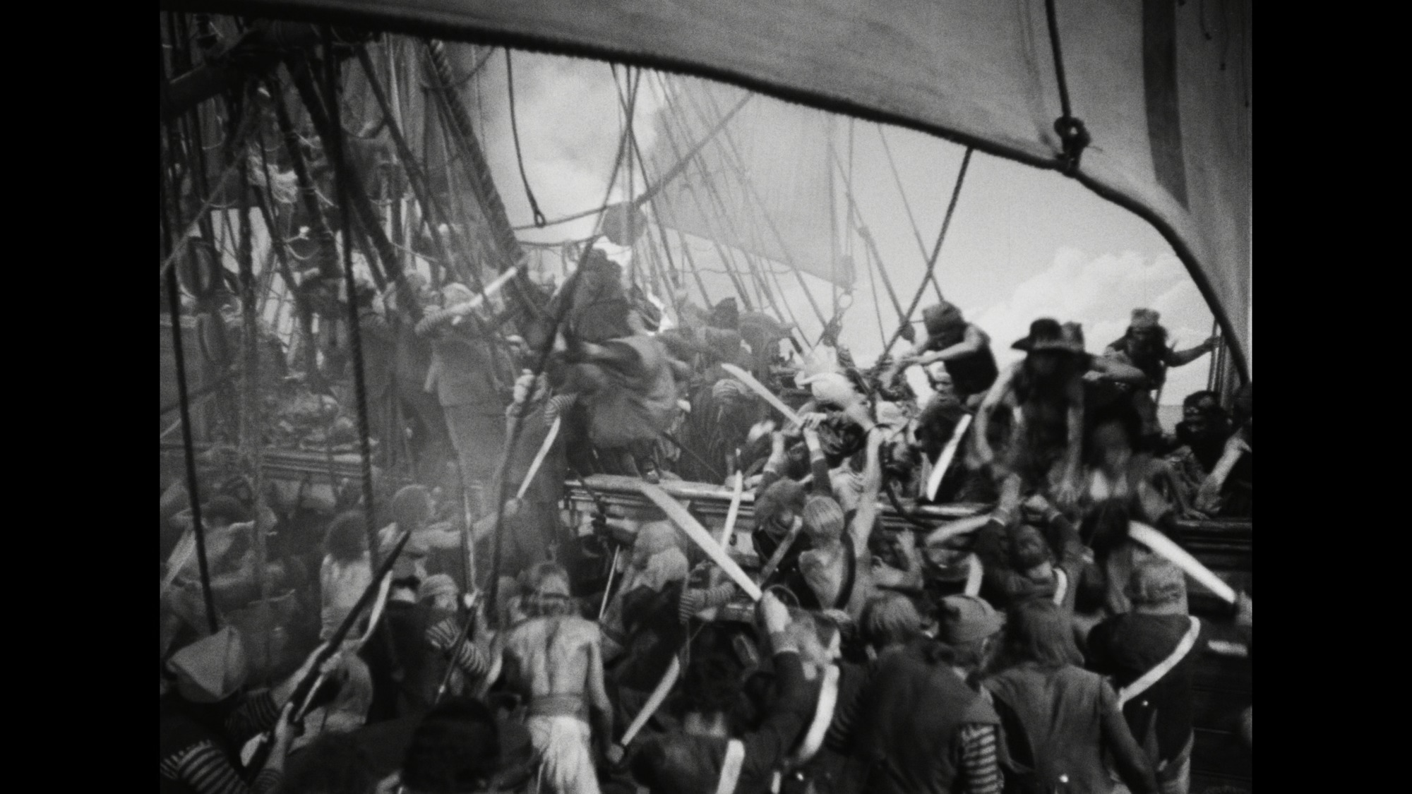 Screen capture from Captain Blood