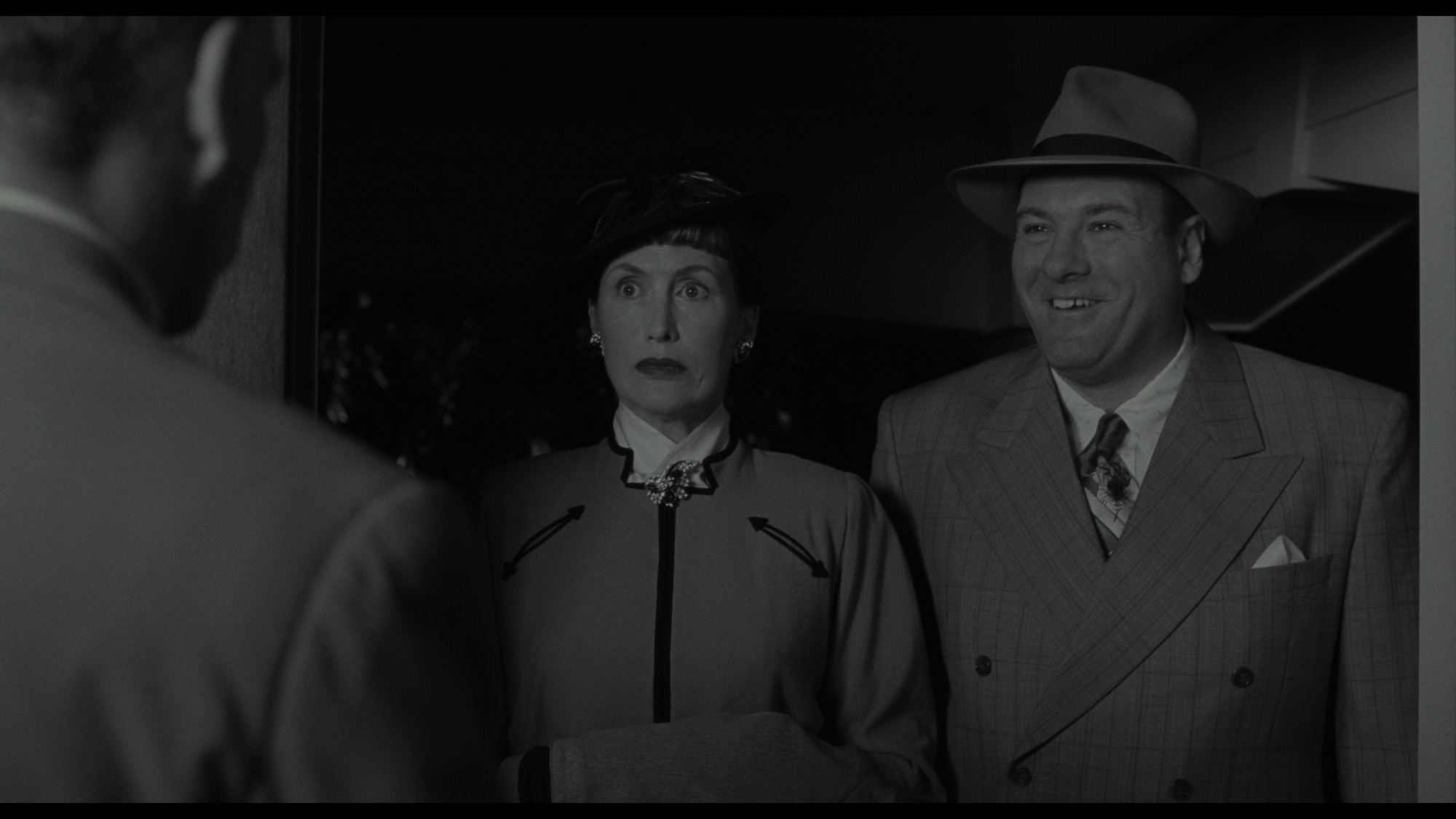 Screen capture from The Man Who Wasn't There