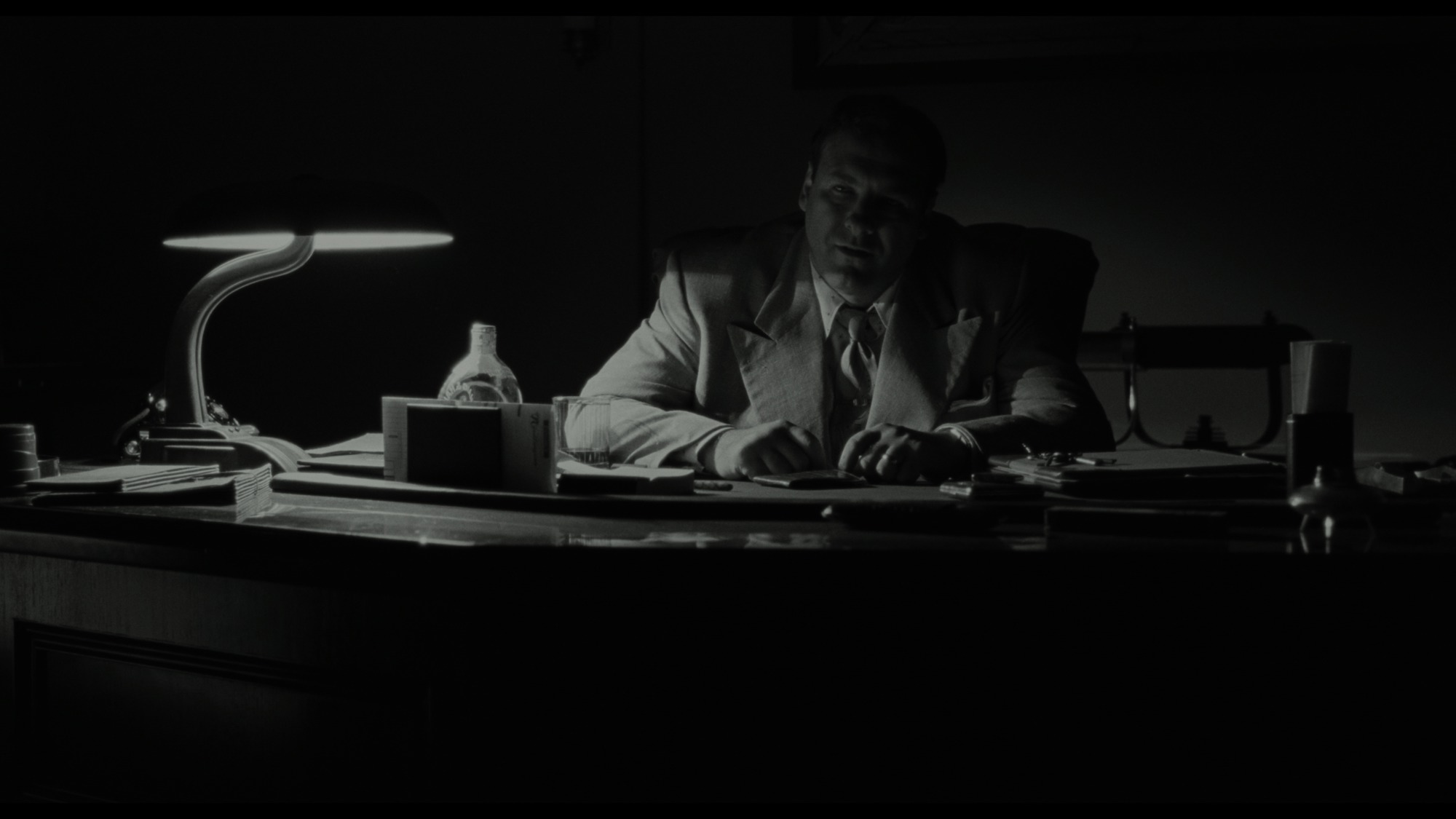 Screen capture from The Man Who Wasn't There