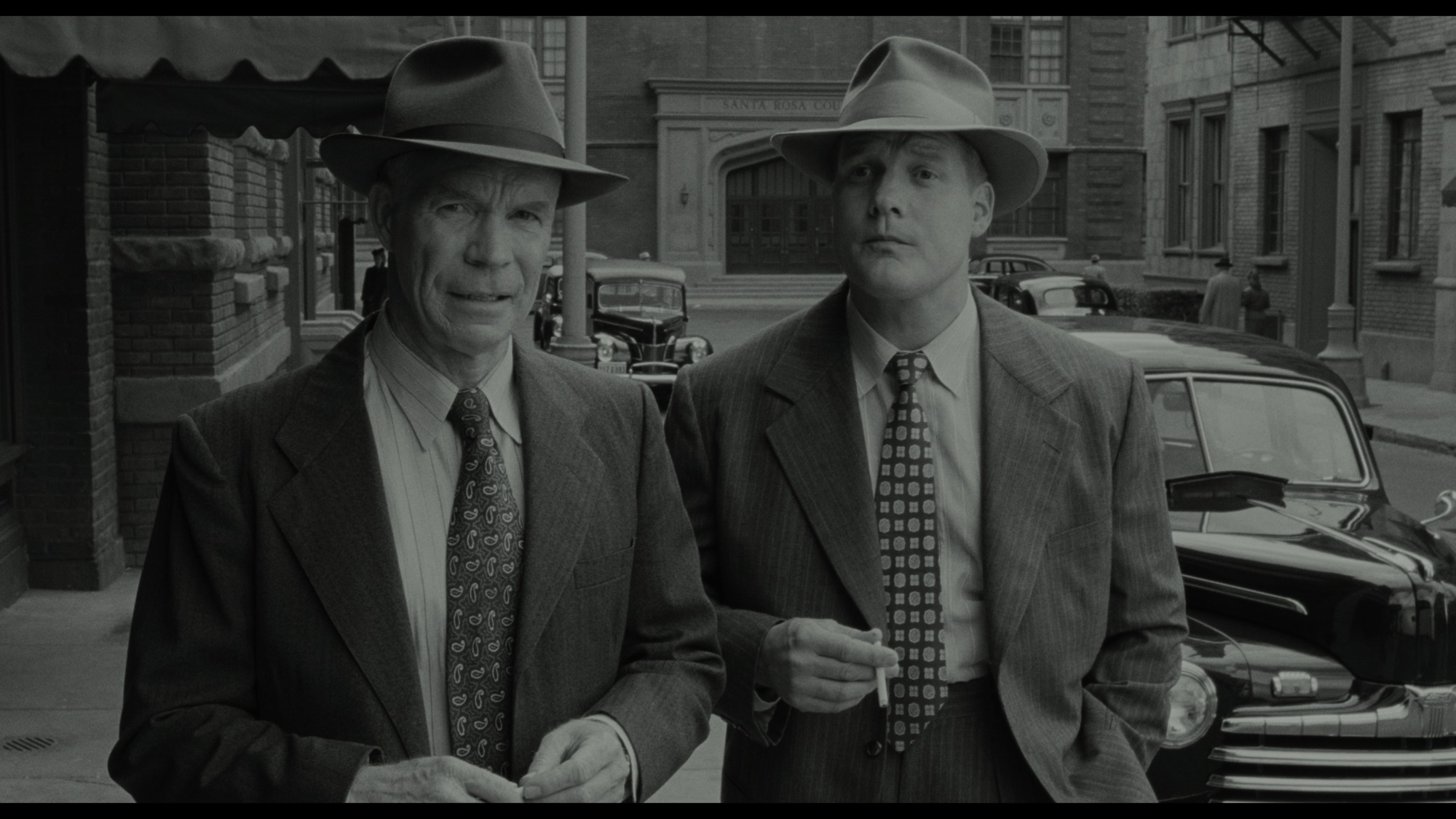 Screen capture from The Man Who Wasn't There