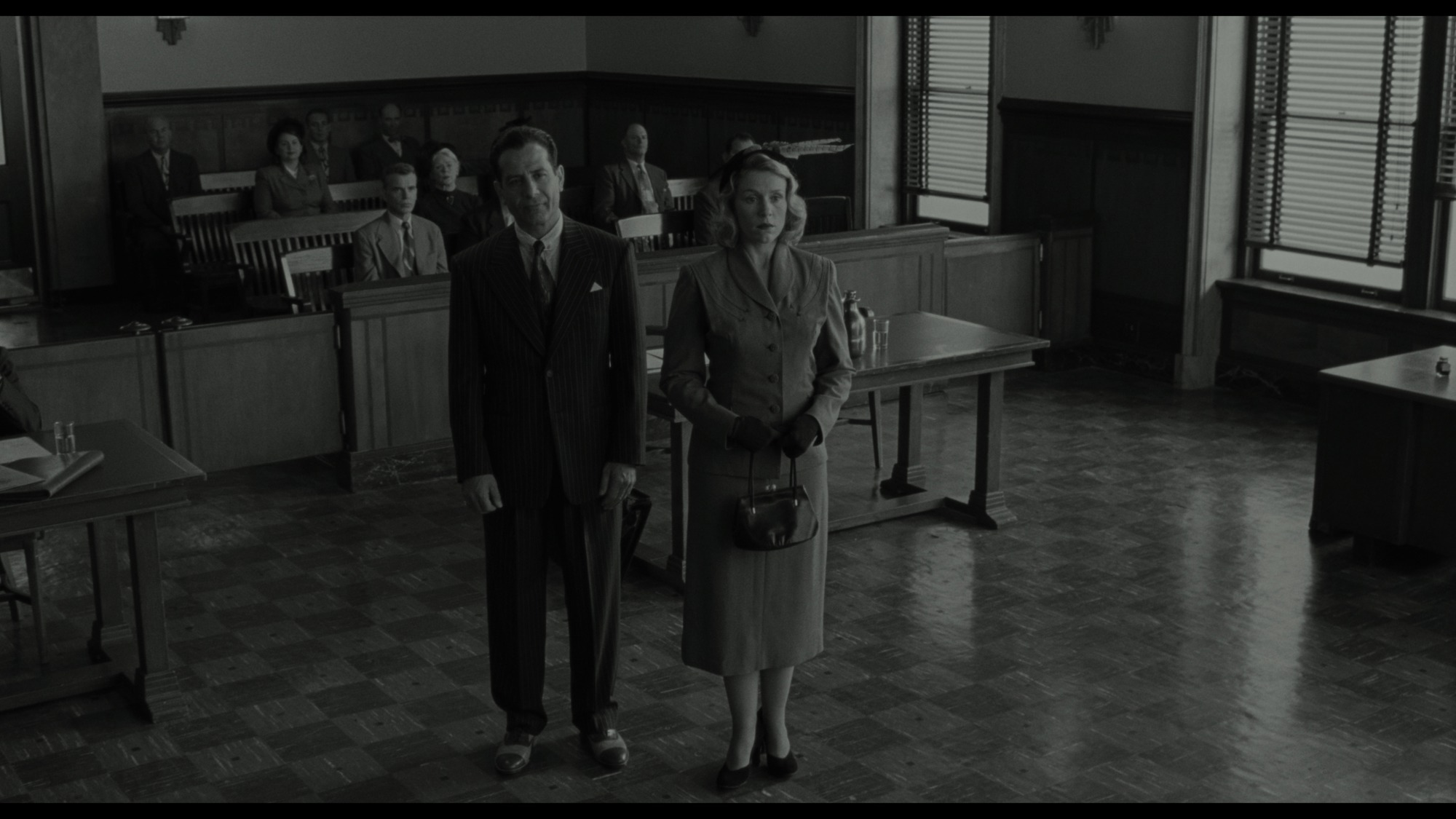 Screen capture from The Man Who Wasn't There