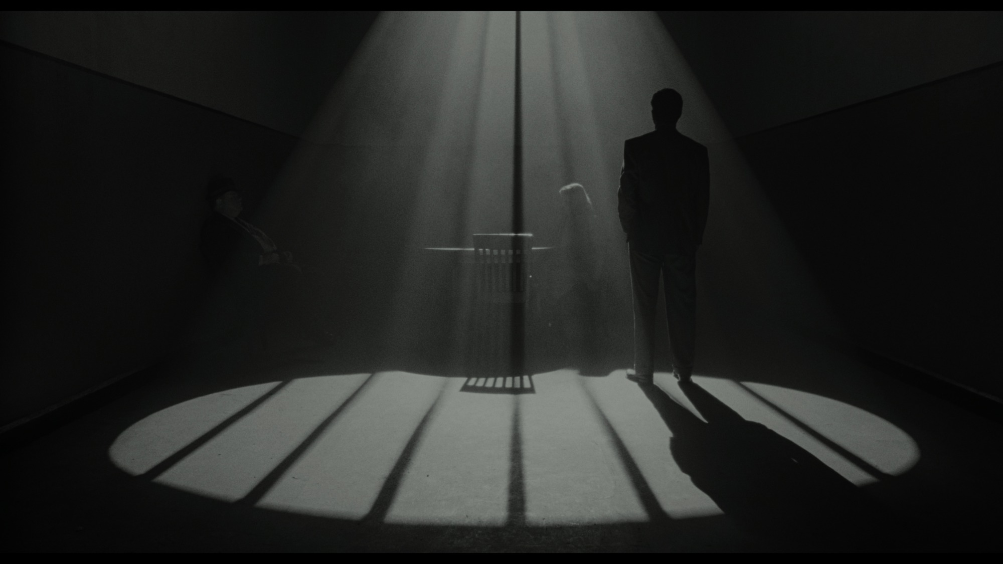 Screen capture from The Man Who Wasn't There