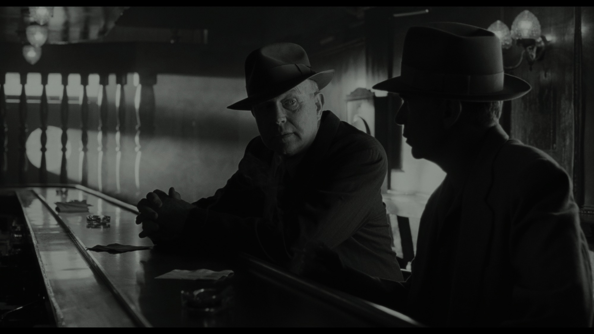 Screen capture from The Man Who Wasn't There