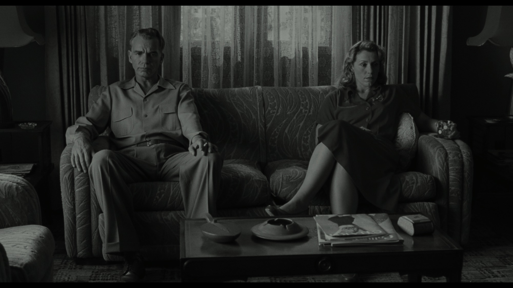 Screen capture from The Man Who Wasn't There