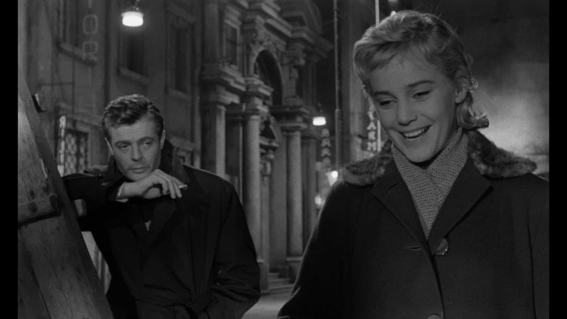 Screen capture from Le notti bianche