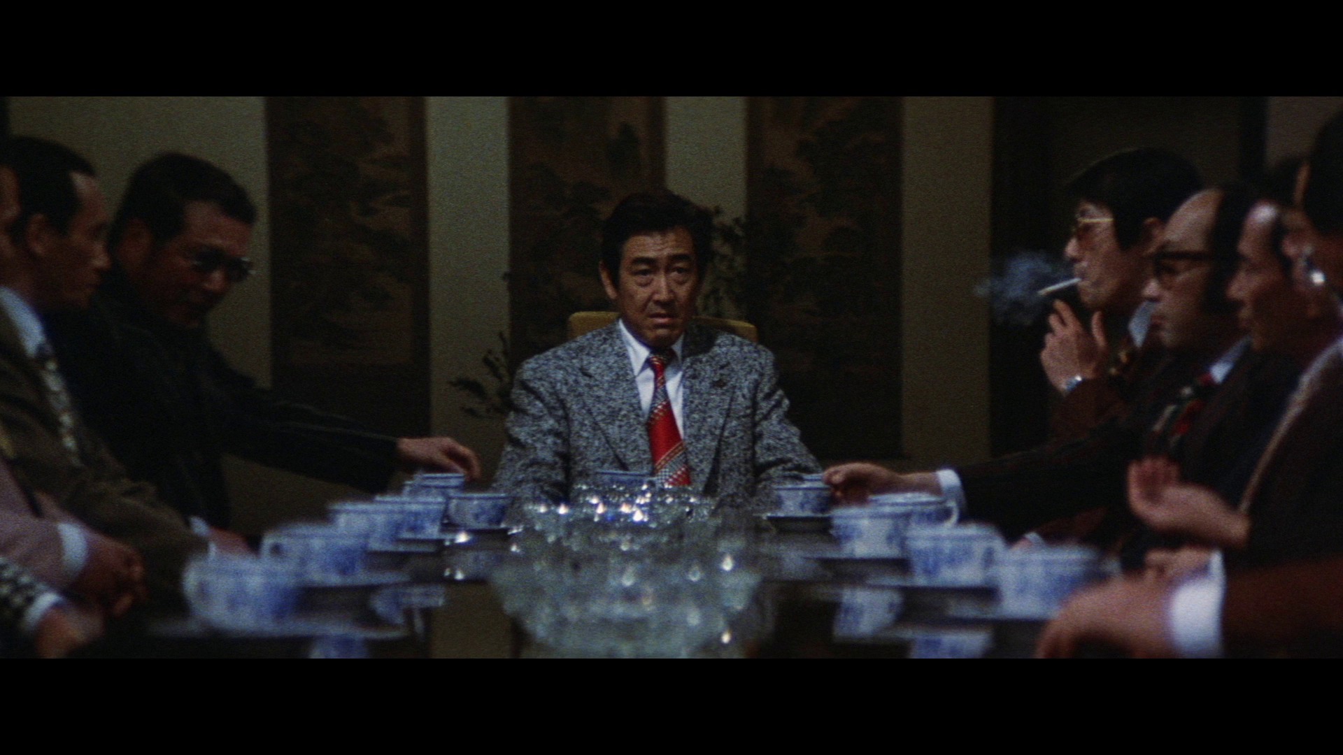 Screen capture from The Japanese Godfather Trilogy