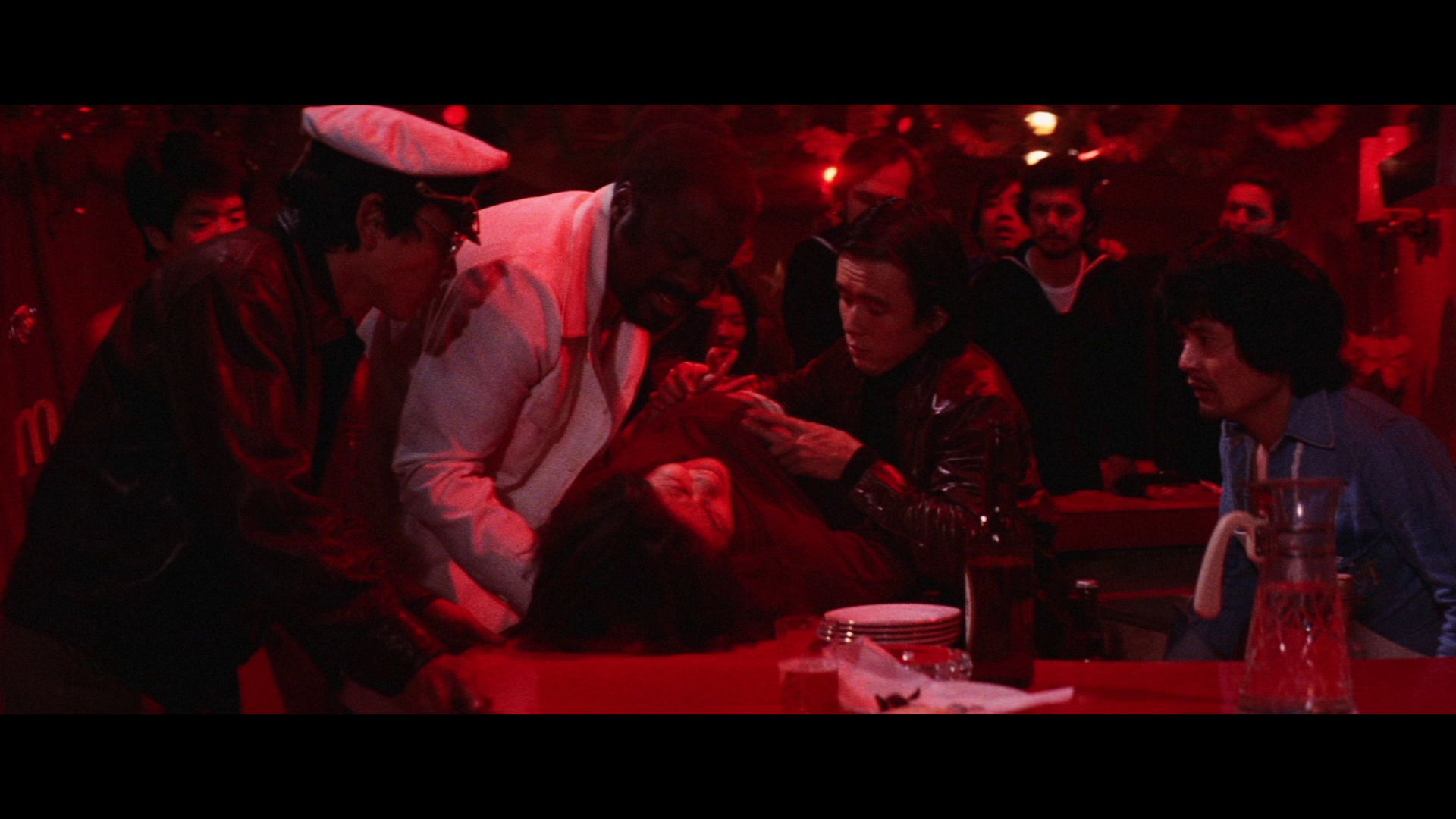 Screen capture from The Japanese Godfather Trilogy