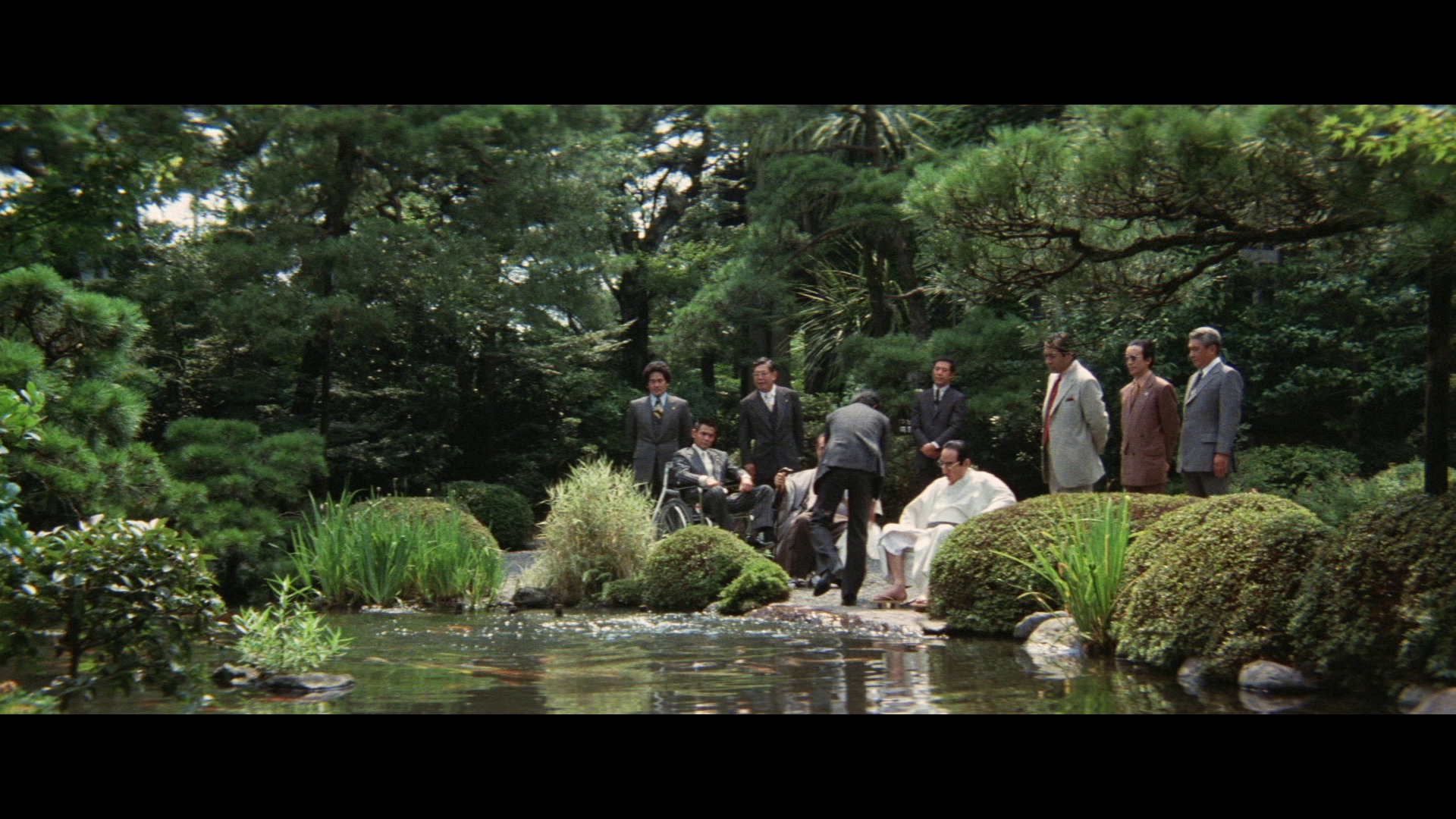 Screen capture from The Japanese Godfather Trilogy