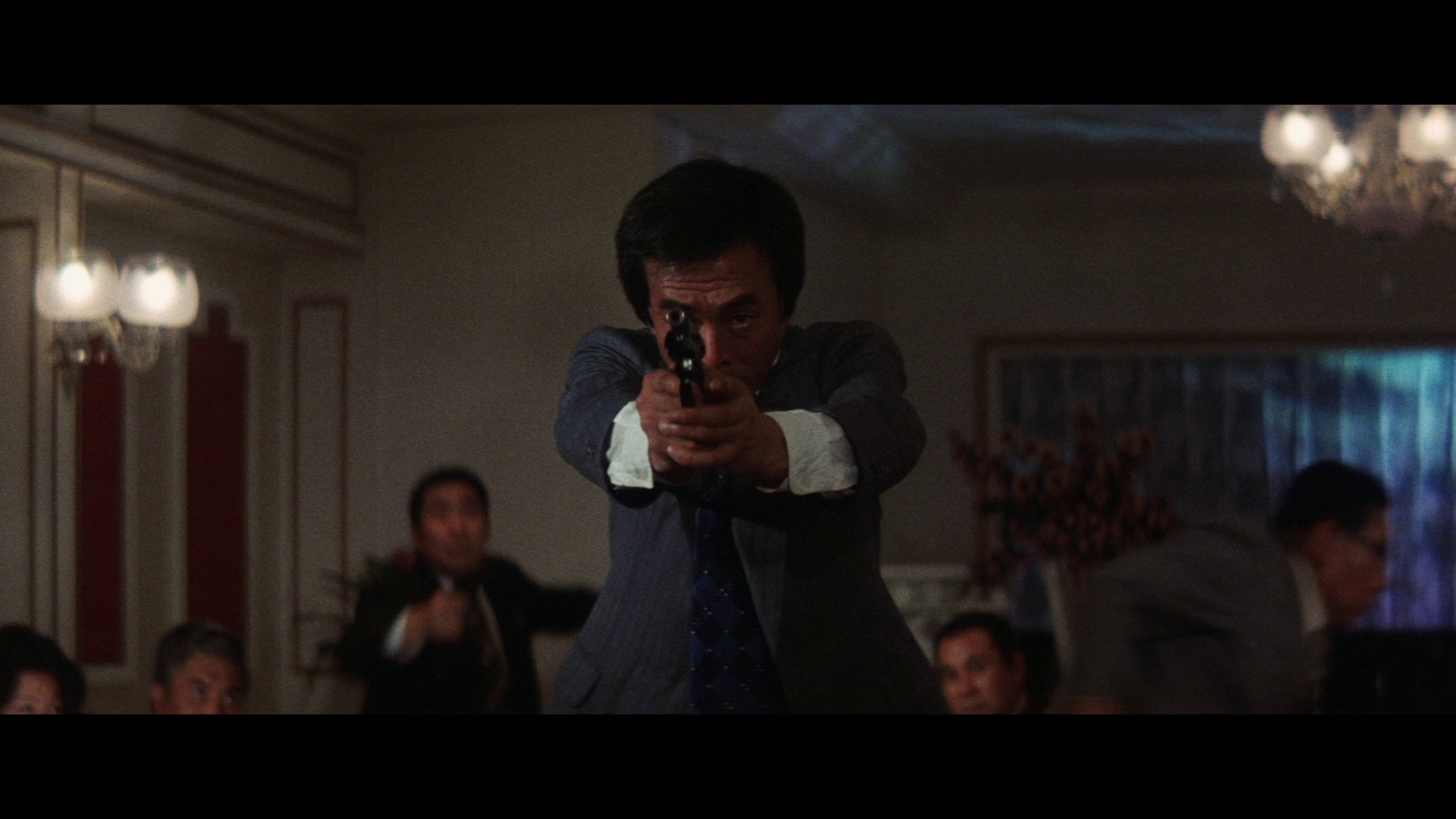 Screen capture from The Japanese Godfather Trilogy