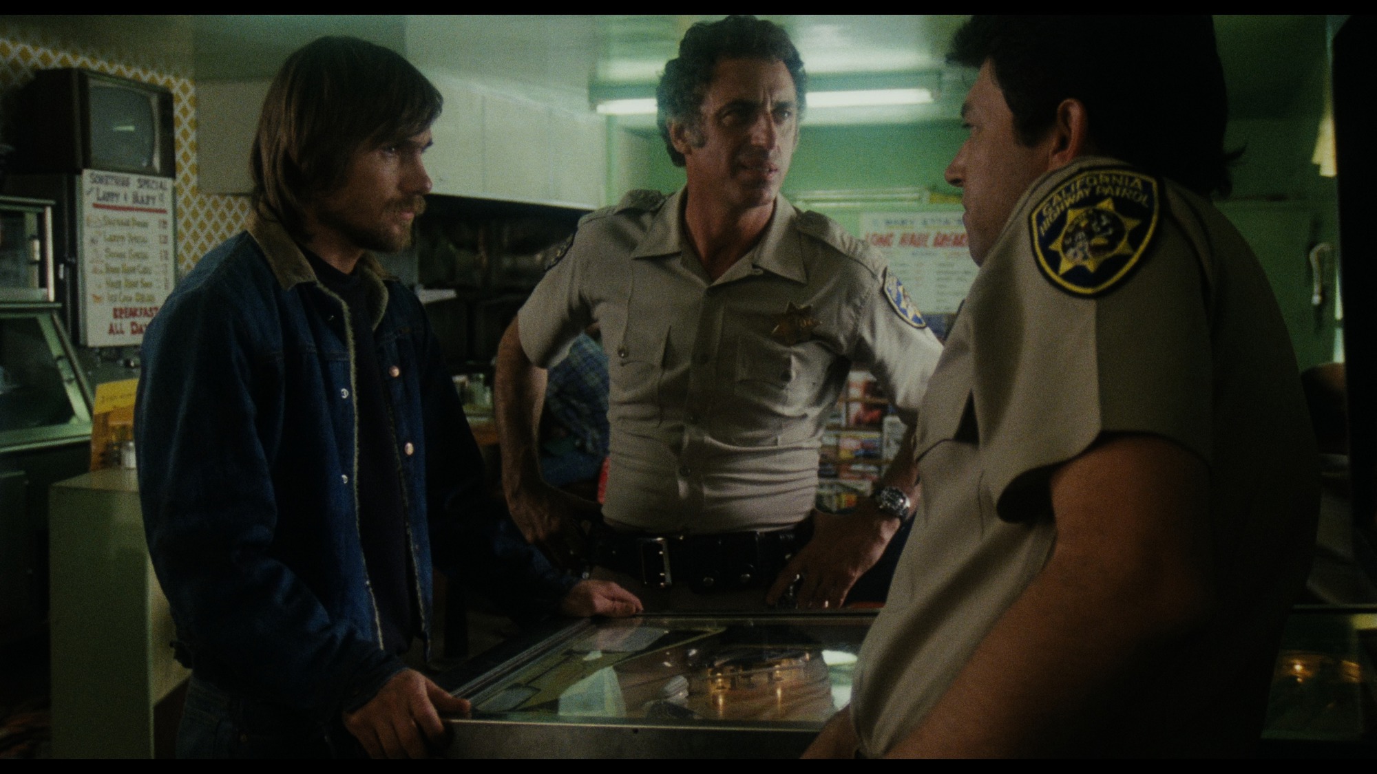 Screen capture from The Stunt Man