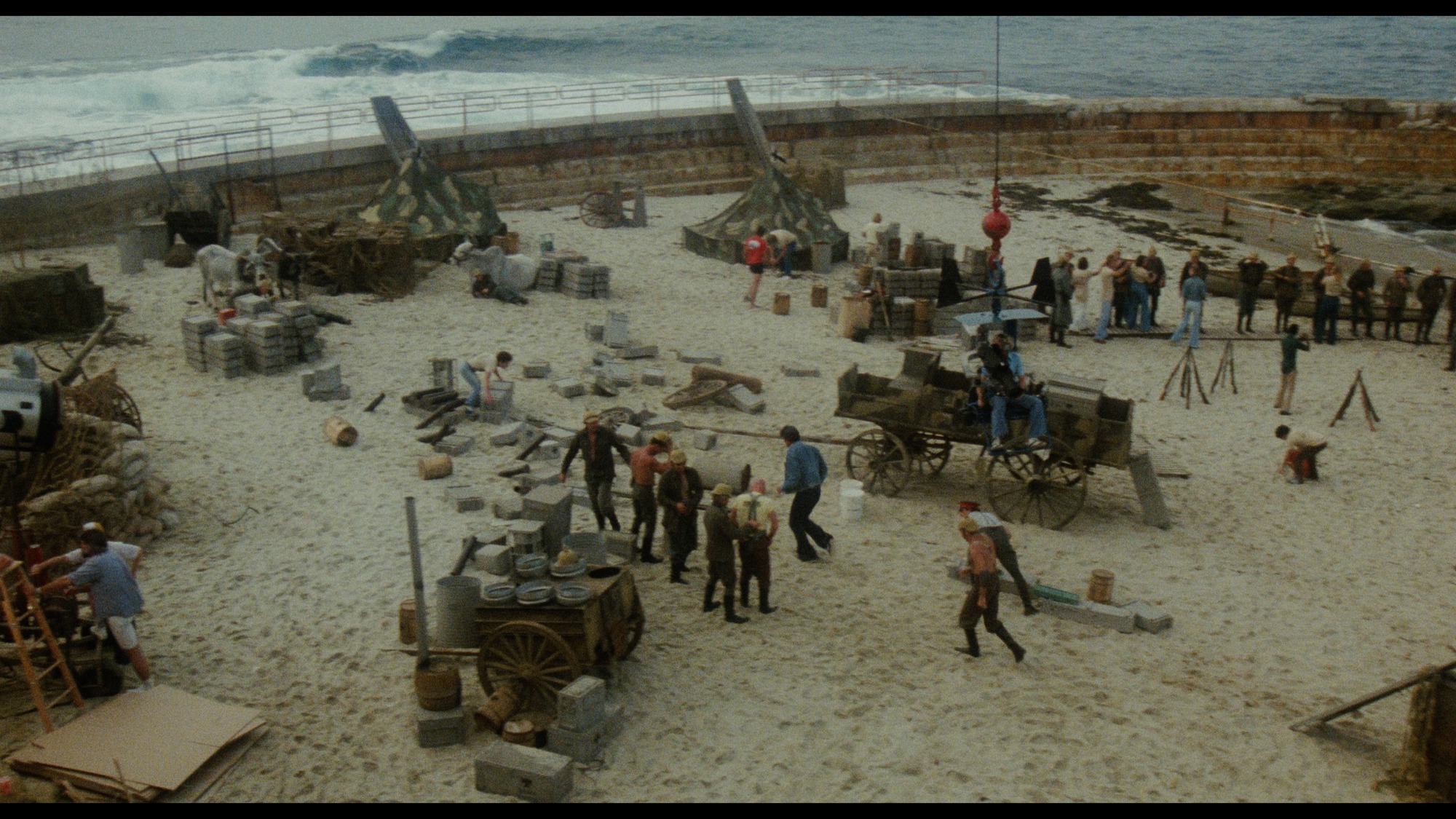 Screen capture from The Stunt Man