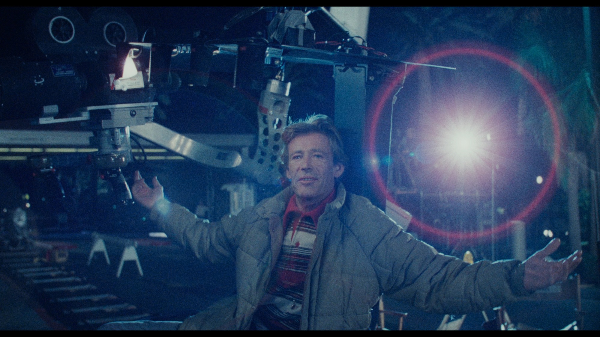 Screen capture from The Stunt Man