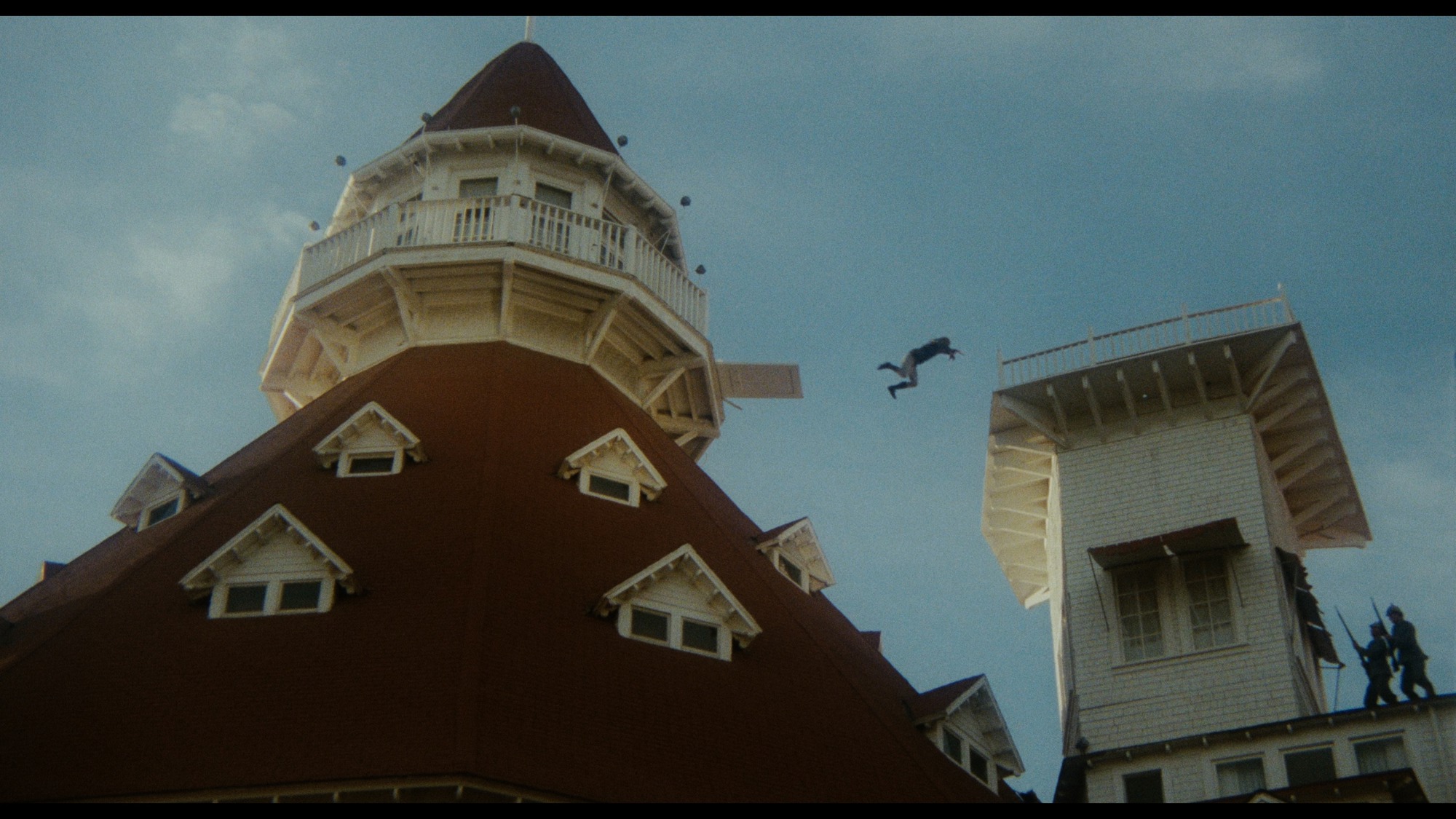 Screen capture from The Stunt Man