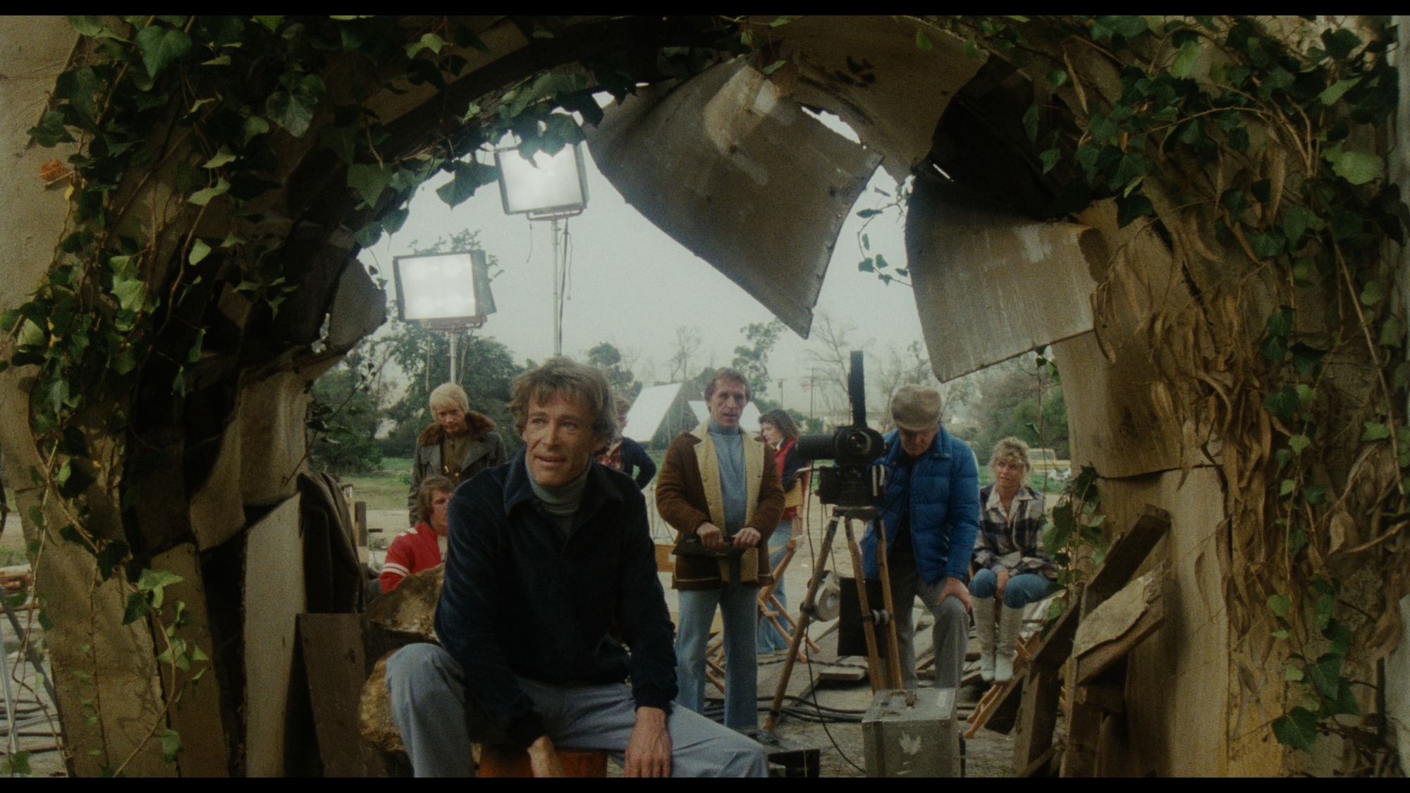 Screen capture from The Stunt Man