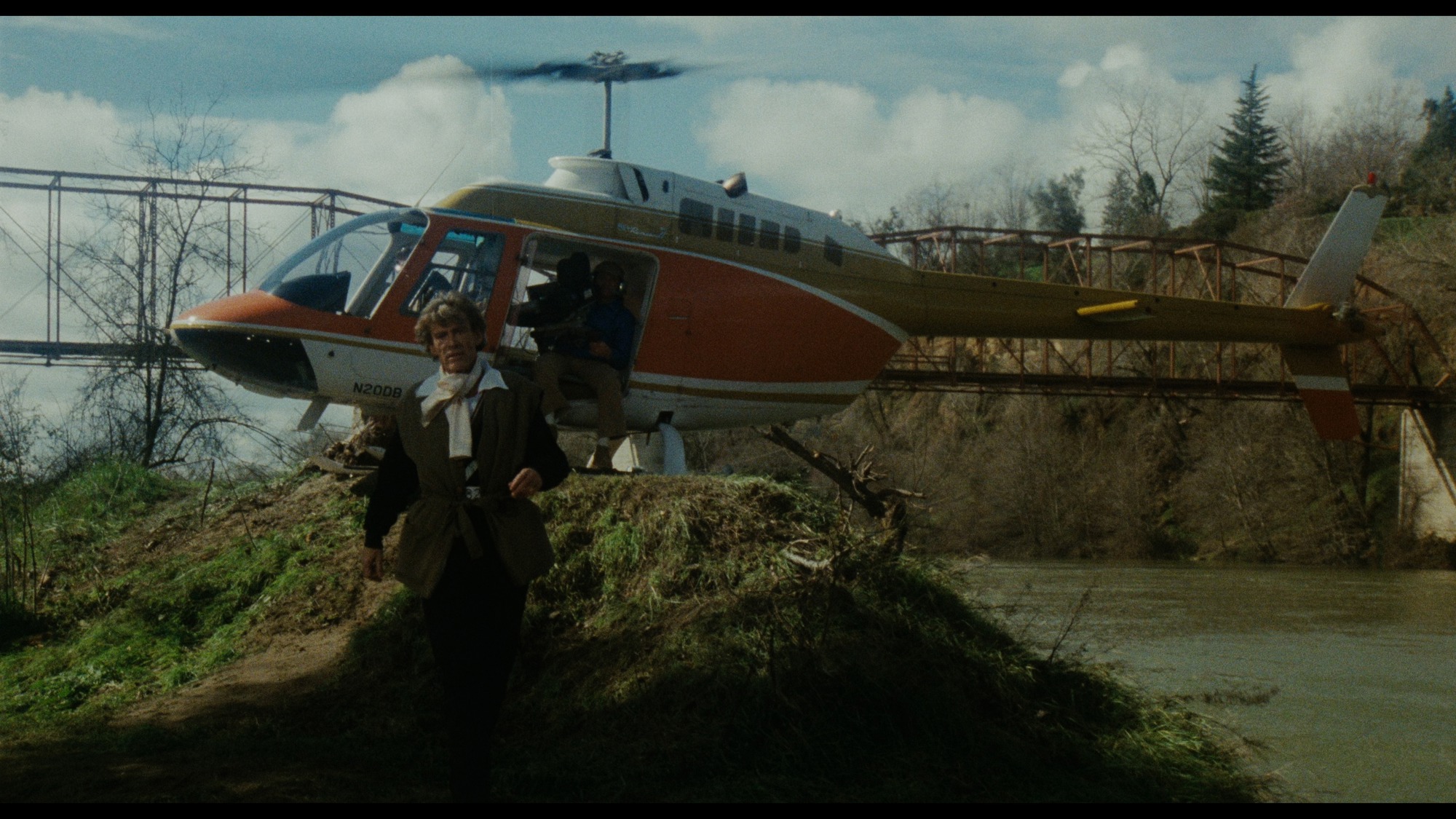 Screen capture from The Stunt Man