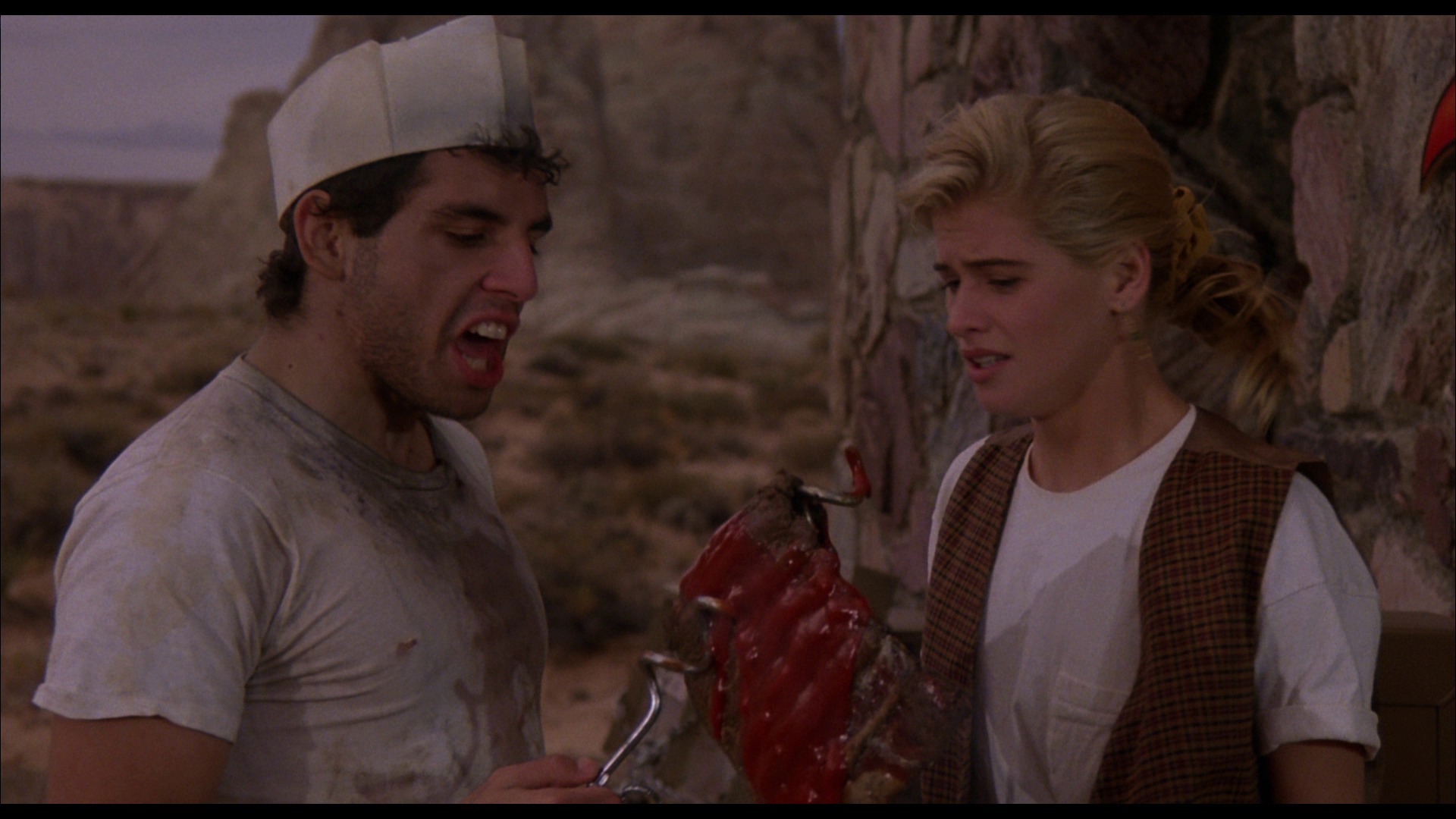 Screen capture from Highway to Hell