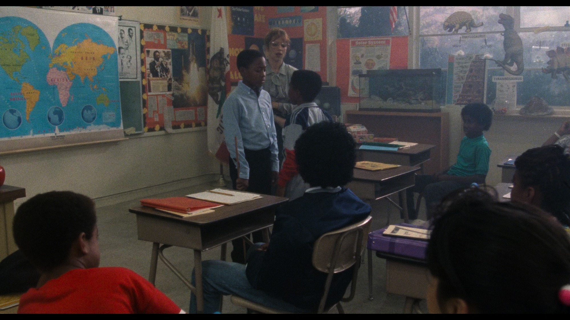 Screen capture from John Singleton's Hood Trilogy
