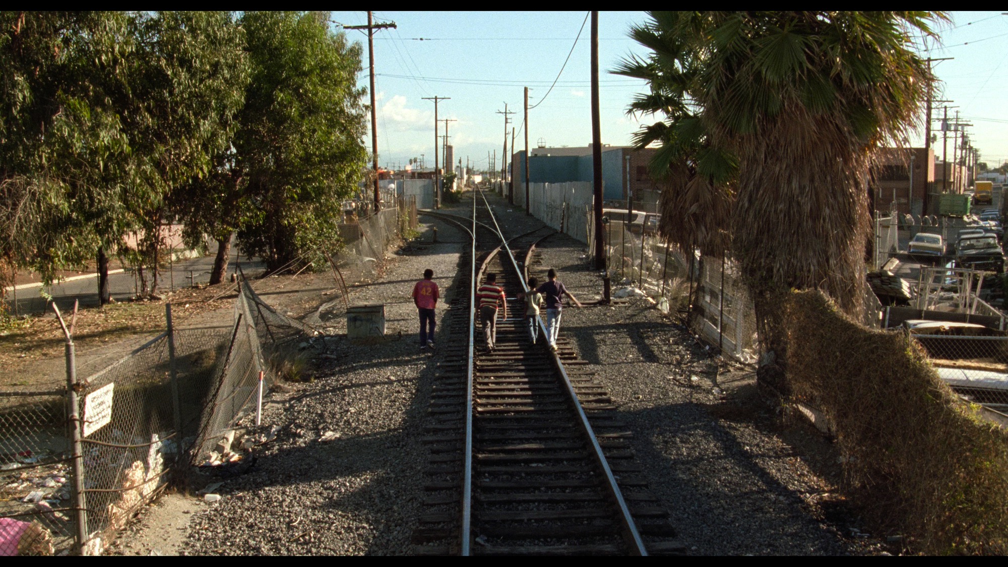Screen capture from John Singleton's Hood Trilogy