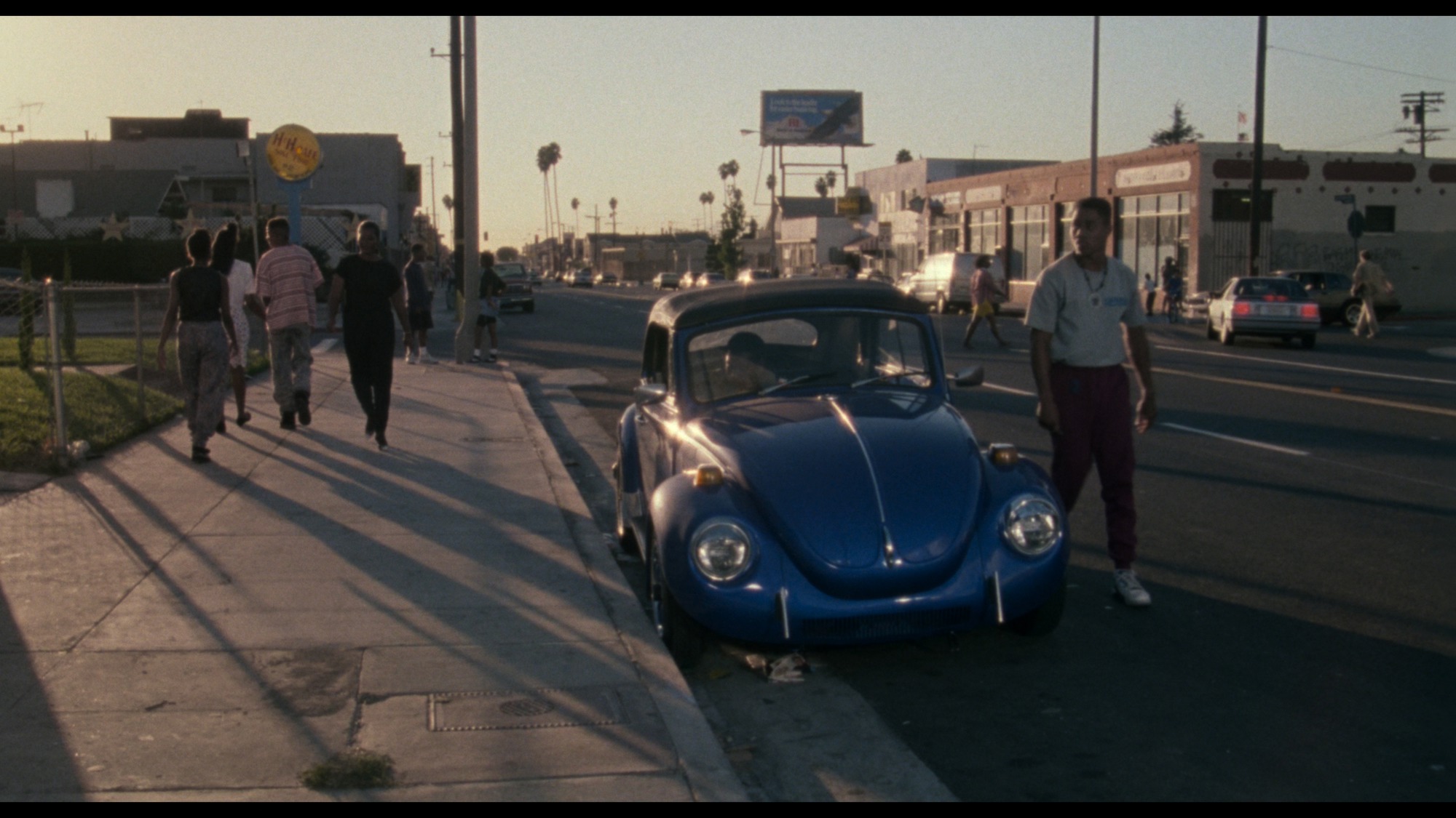 Screen capture from John Singleton's Hood Trilogy