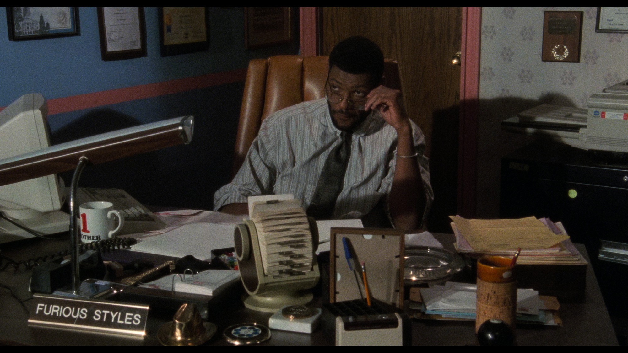 Screen capture from John Singleton's Hood Trilogy
