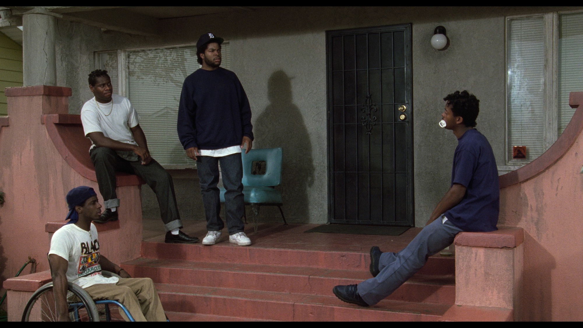 Screen capture from John Singleton's Hood Trilogy