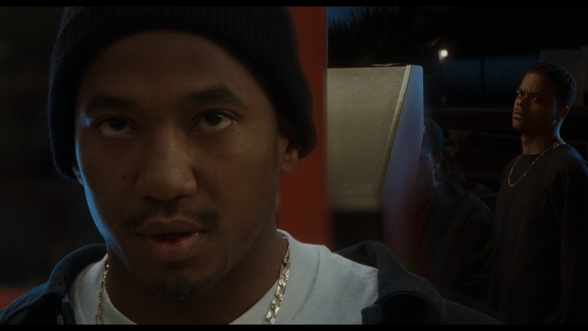 Screen capture from John Singleton's Hood Trilogy