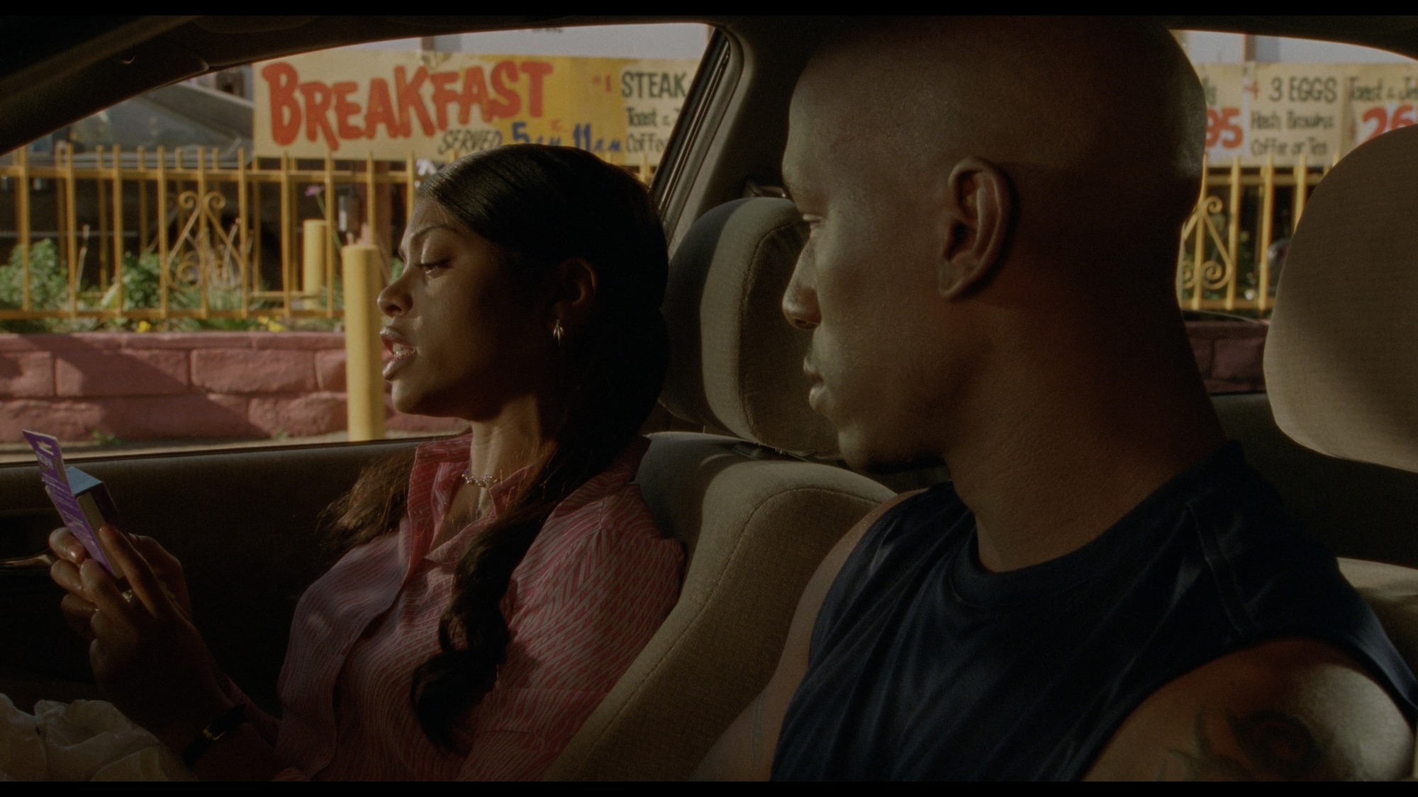 Screen capture from John Singleton's Hood Trilogy