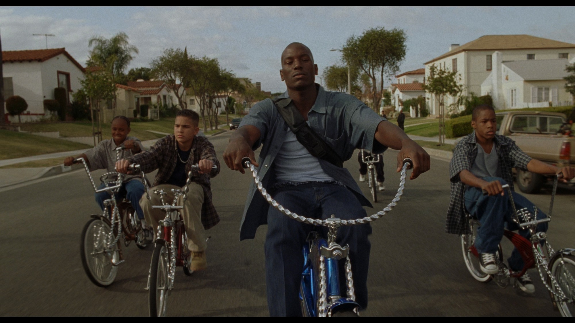 Screen capture from John Singleton's Hood Trilogy