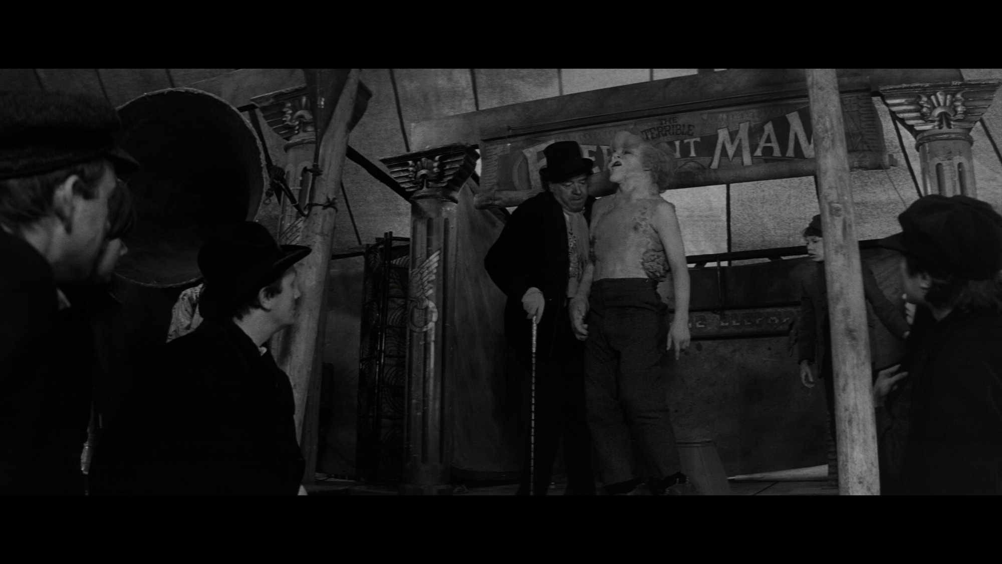 Screen capture from The Elephant Man