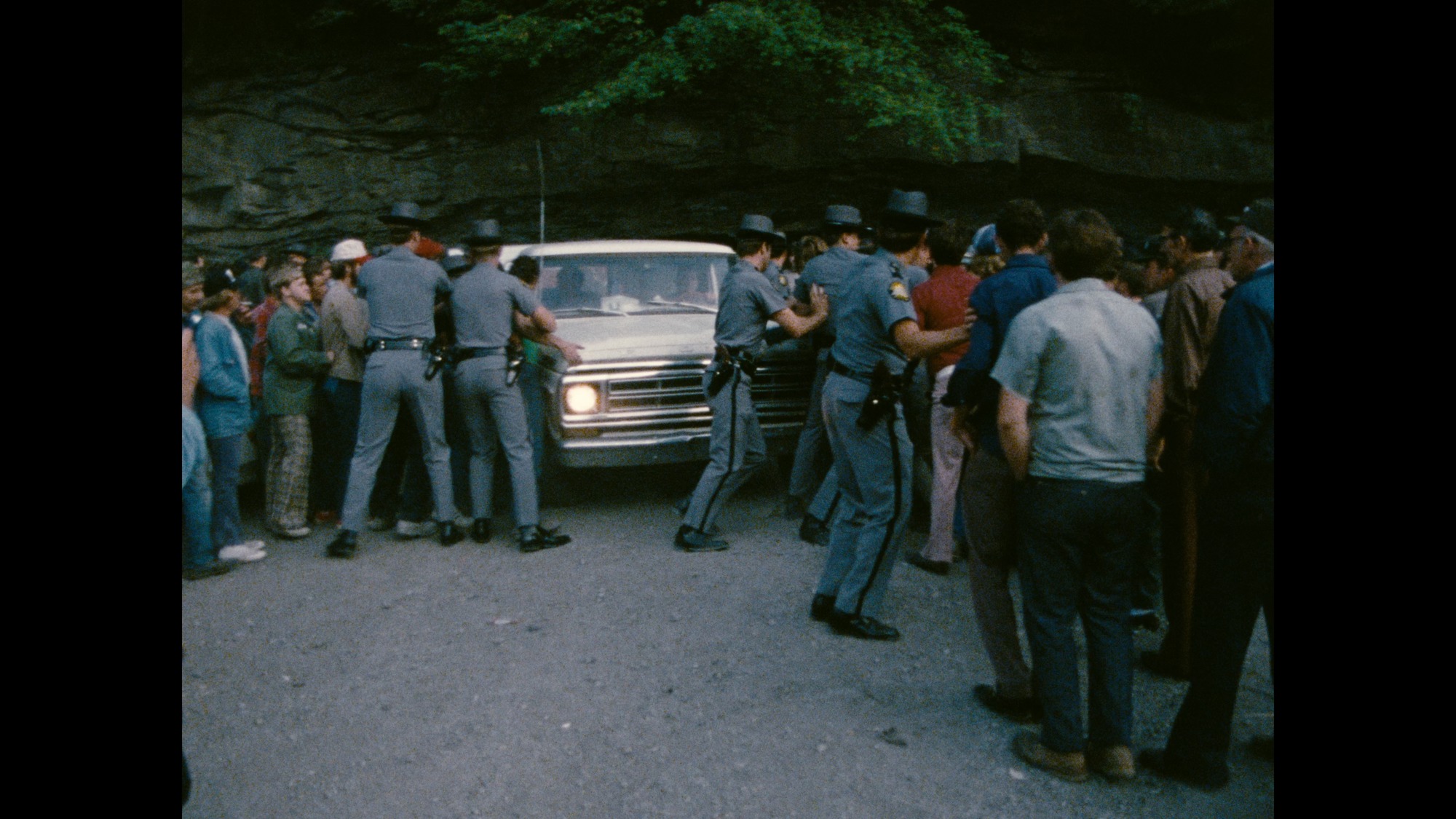 Screen capture from Harlan County USA