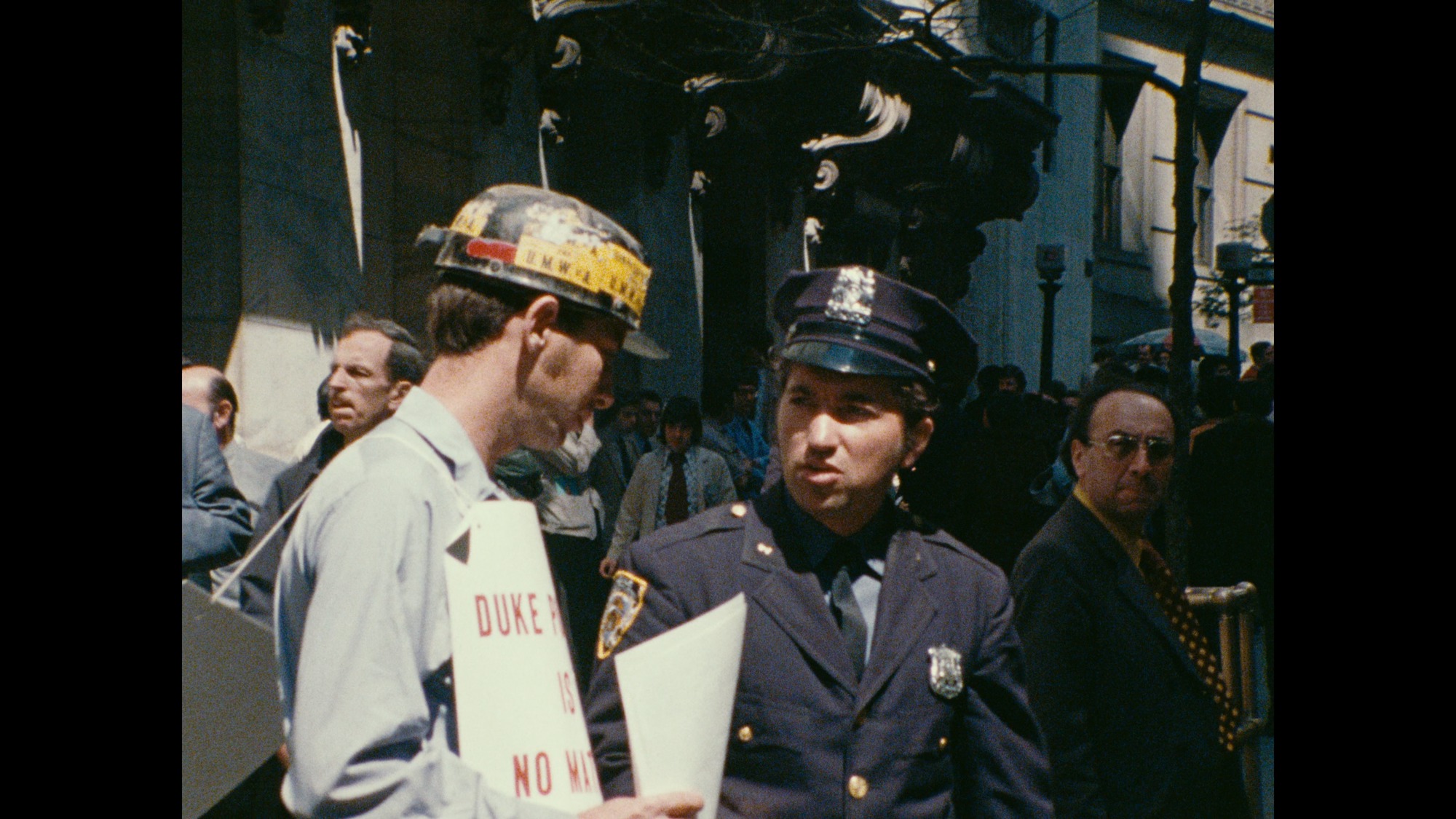 Screen capture from Harlan County USA