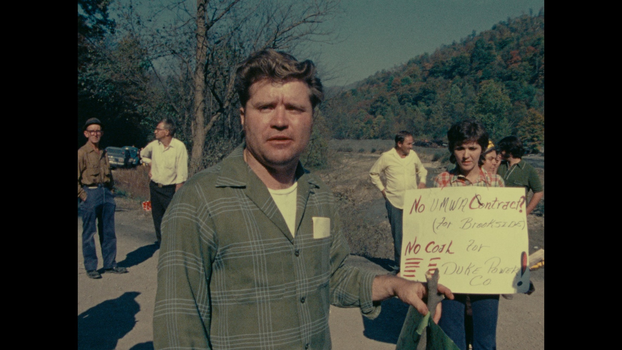 Screen capture from Harlan County USA