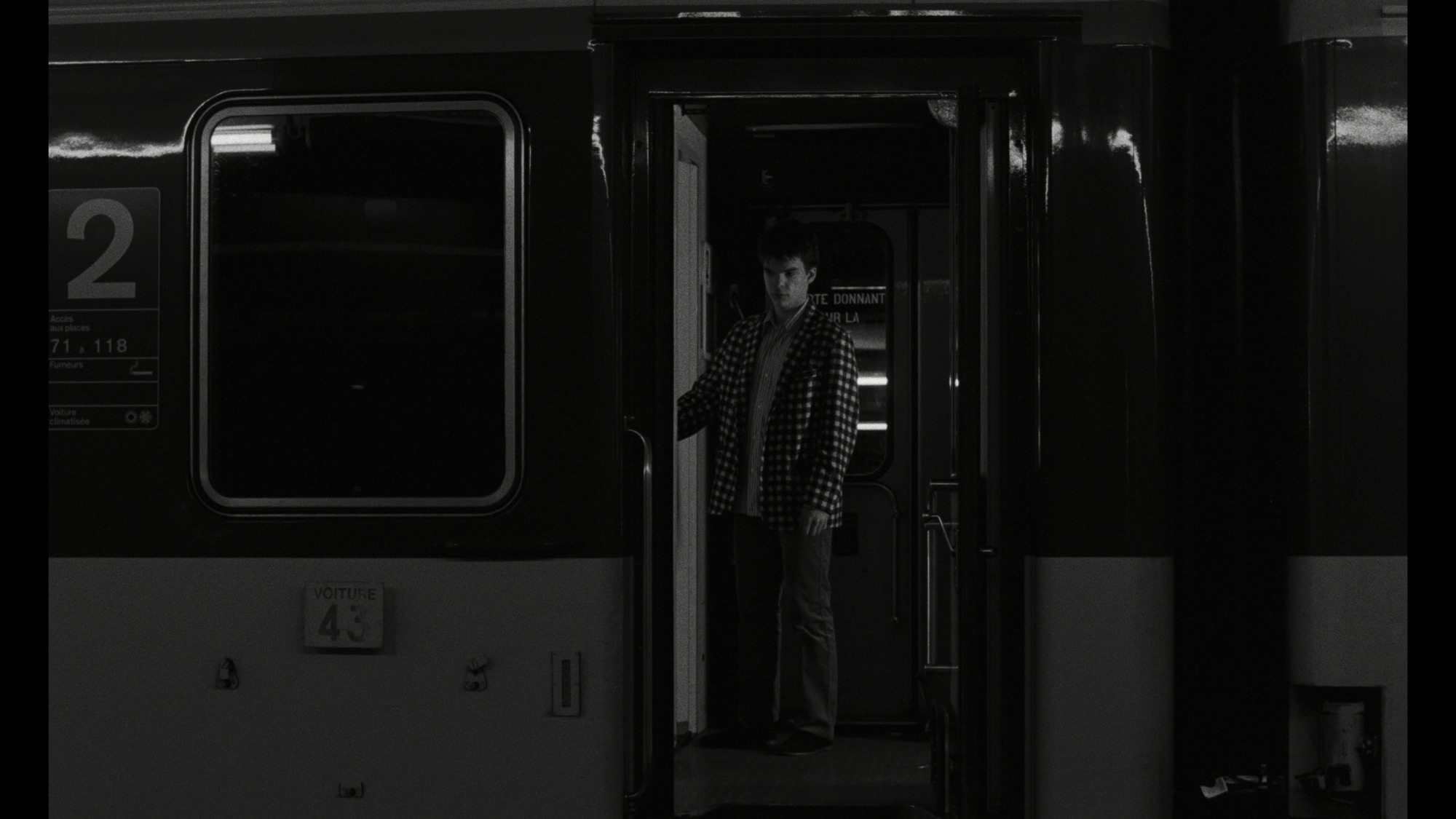 Screen capture from Three Films by Leos Carax
