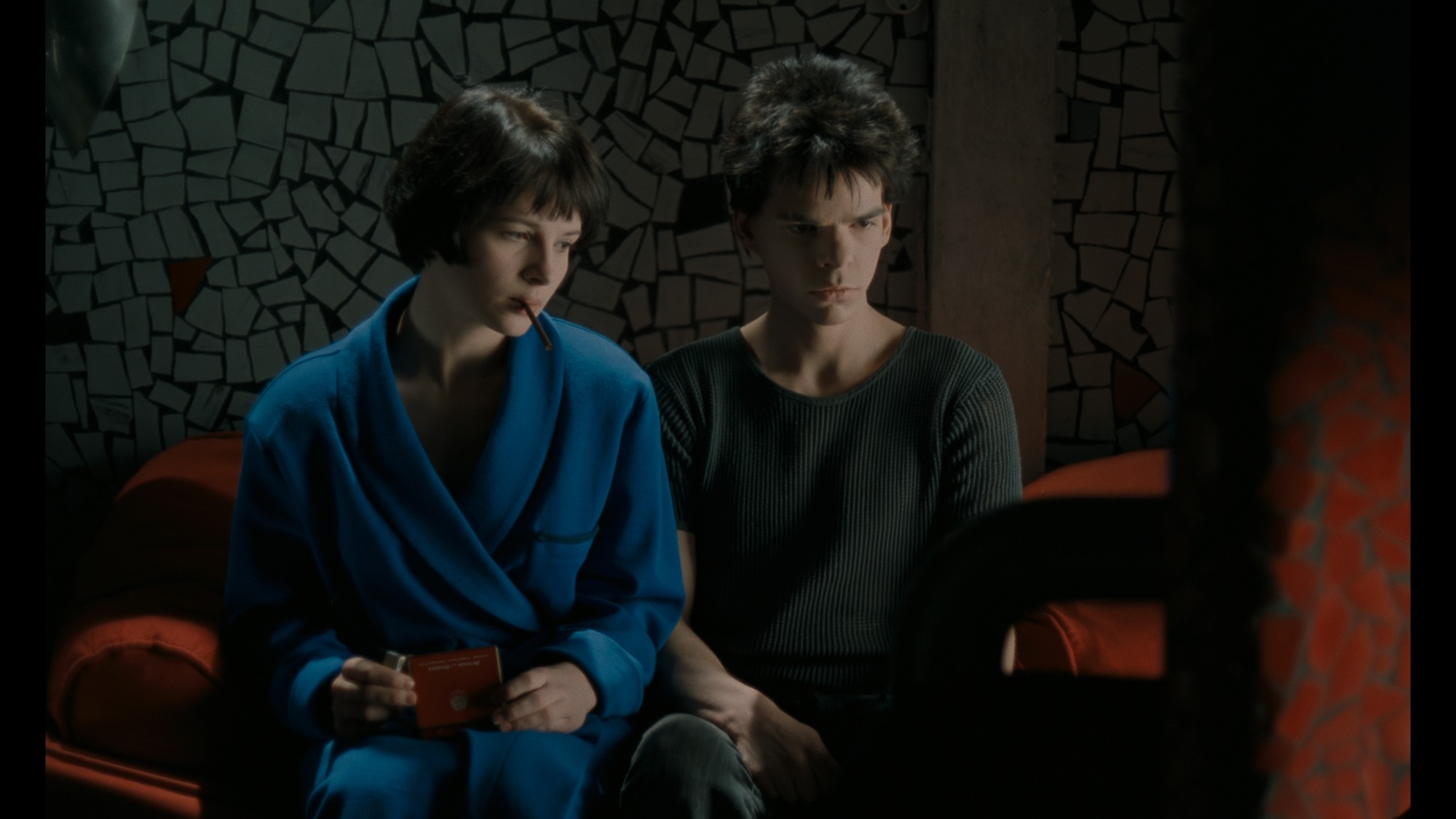Screen capture from Three Films by Leos Carax