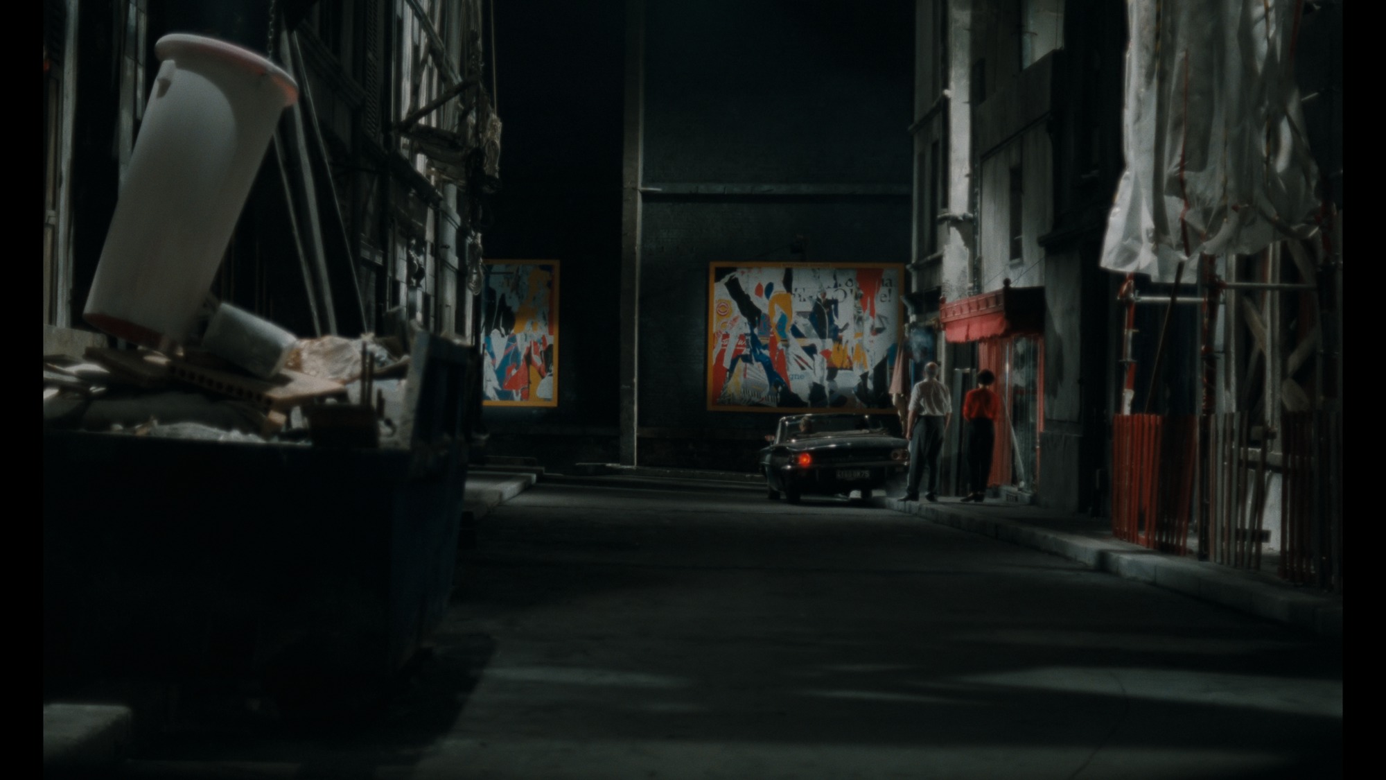 Screen capture from Three Films by Leos Carax