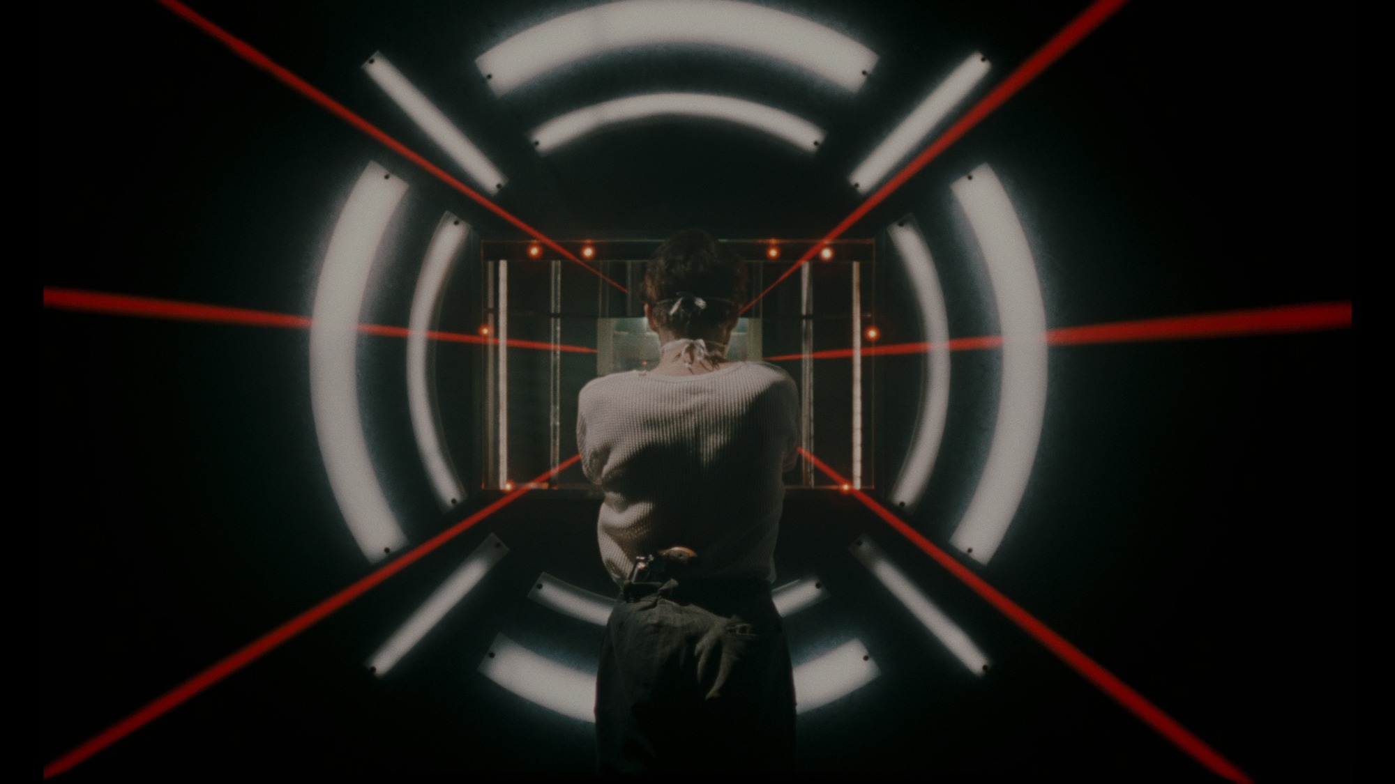 Screen capture from Three Films by Leos Carax