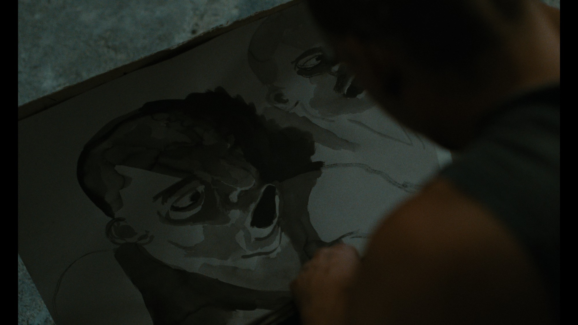 Screen capture from Three Films by Leos Carax
