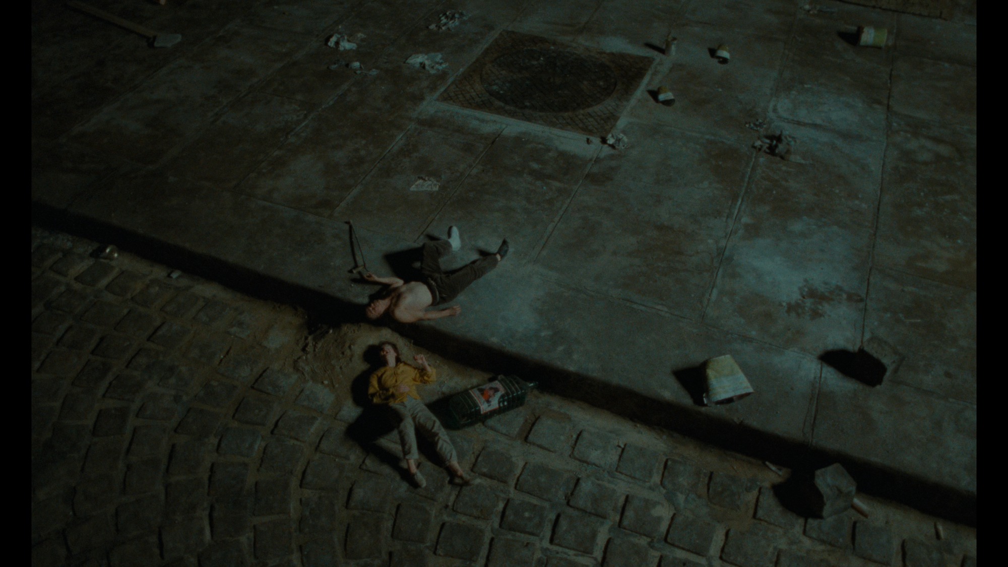 Screen capture from Three Films by Leos Carax
