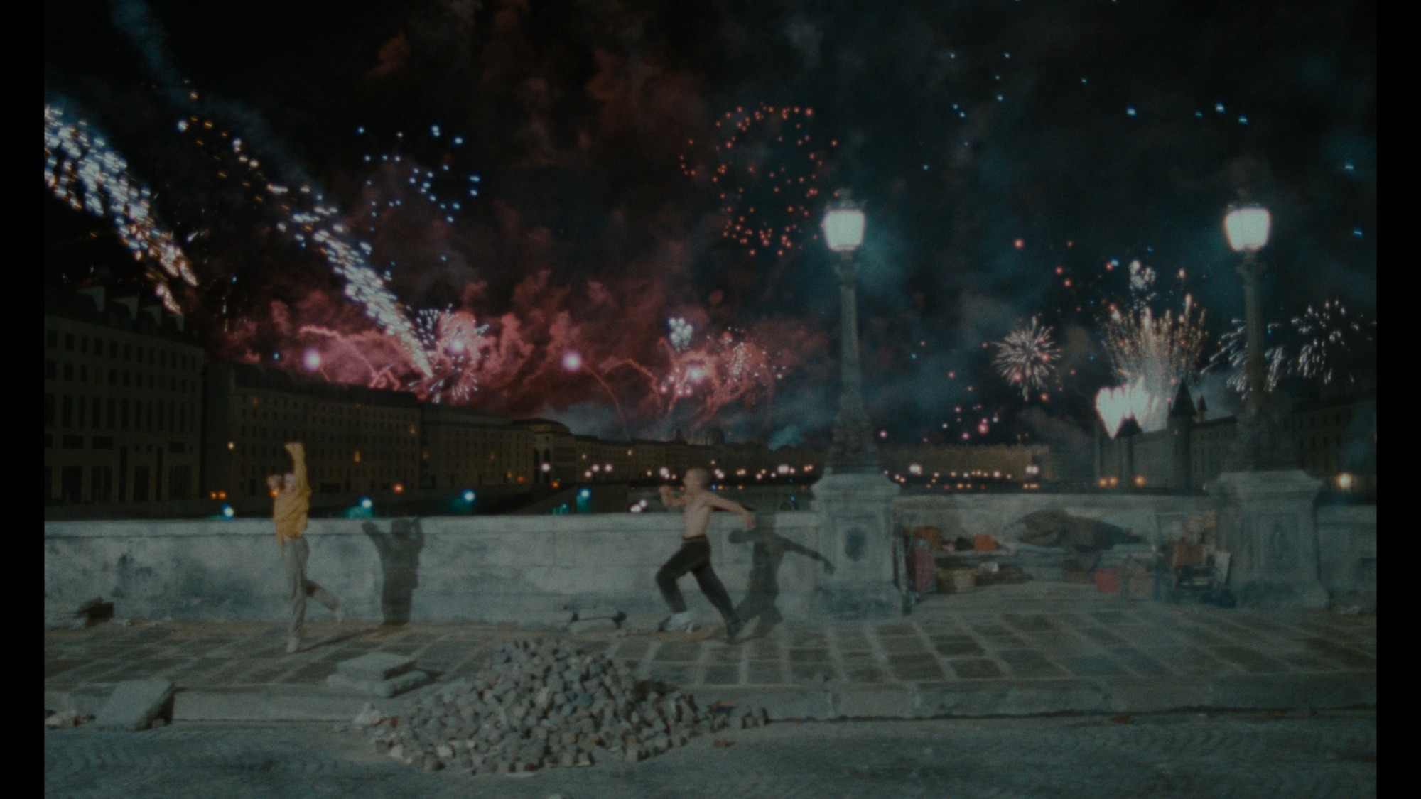 Screen capture from Three Films by Leos Carax