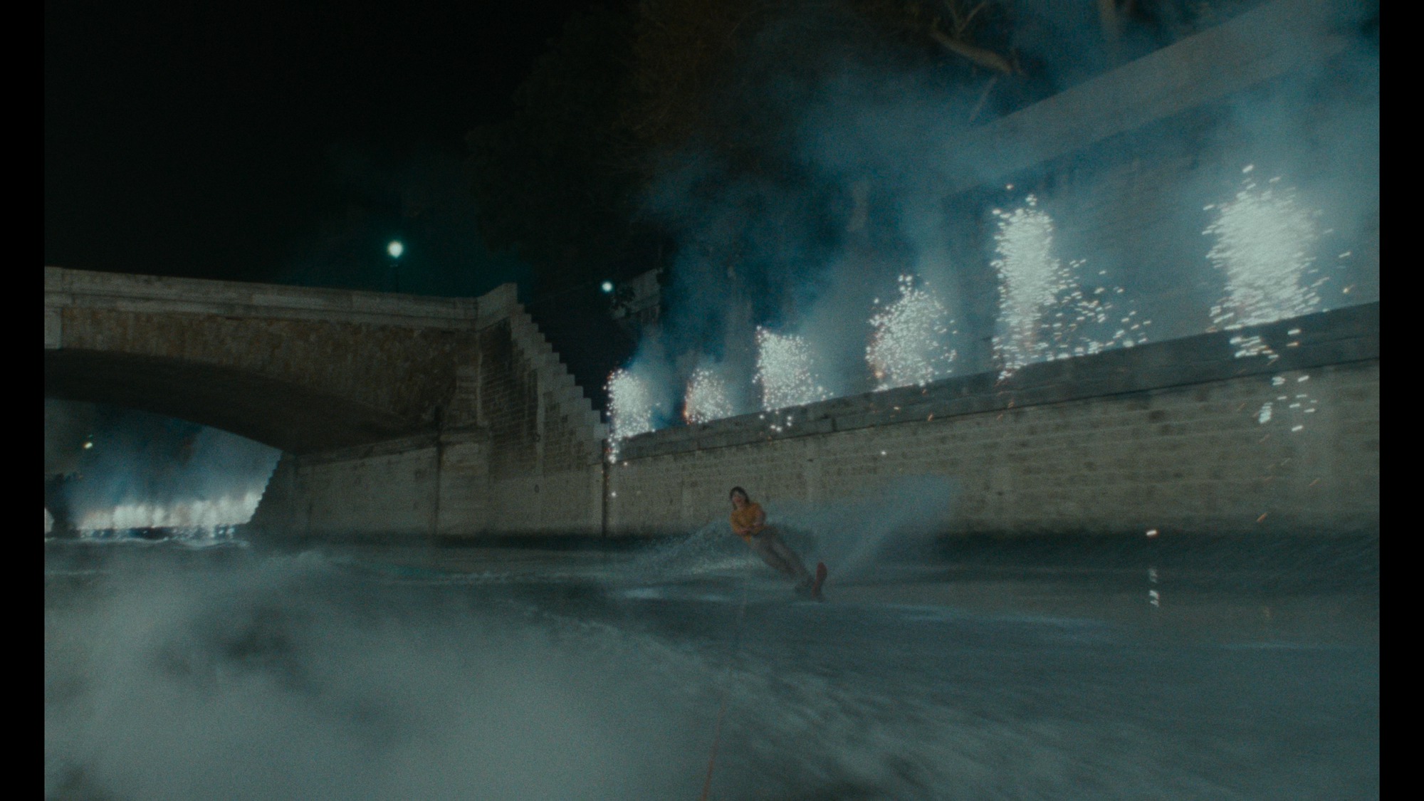 Screen capture from Three Films by Leos Carax