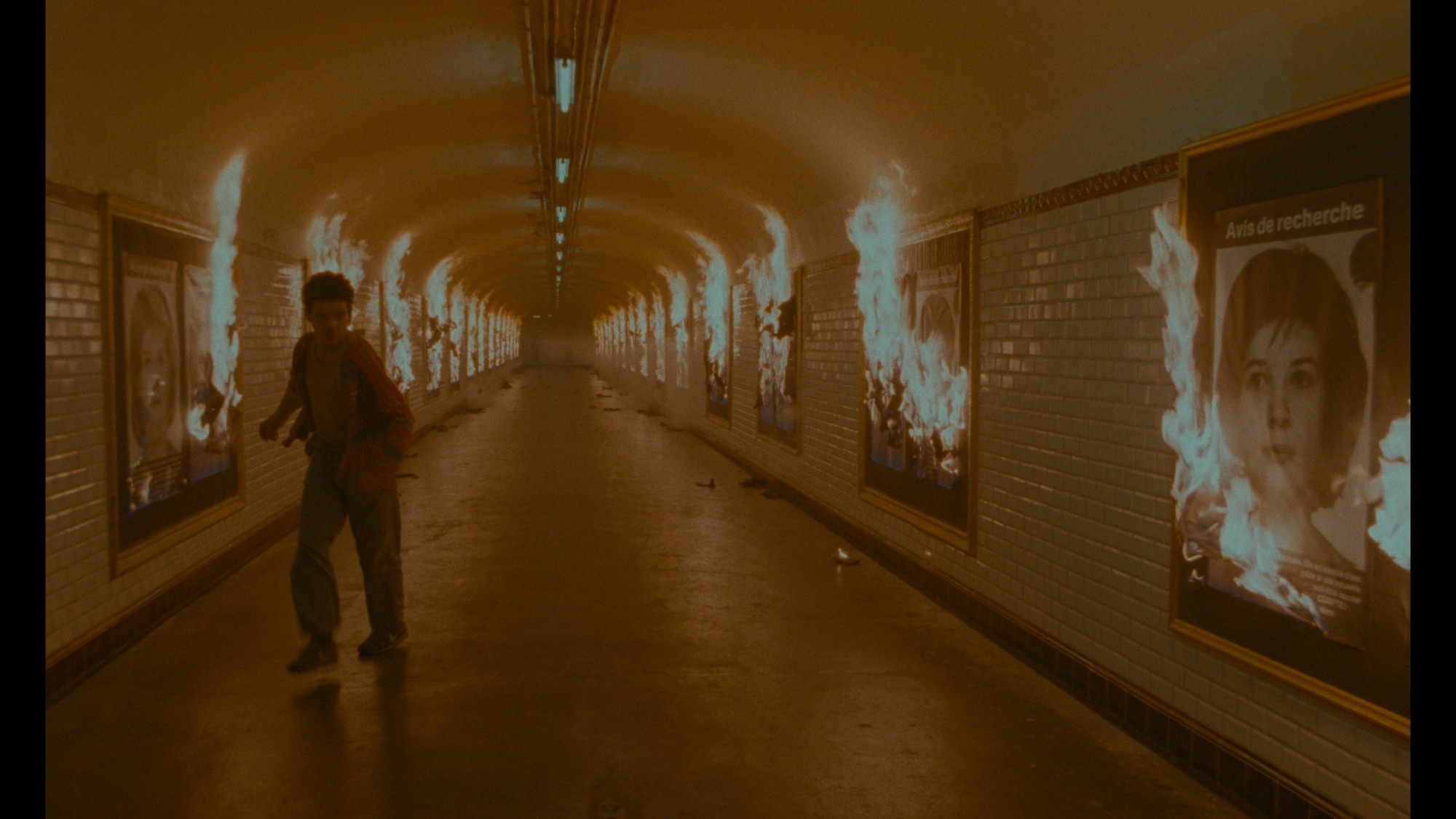 Screen capture from Three Films by Leos Carax
