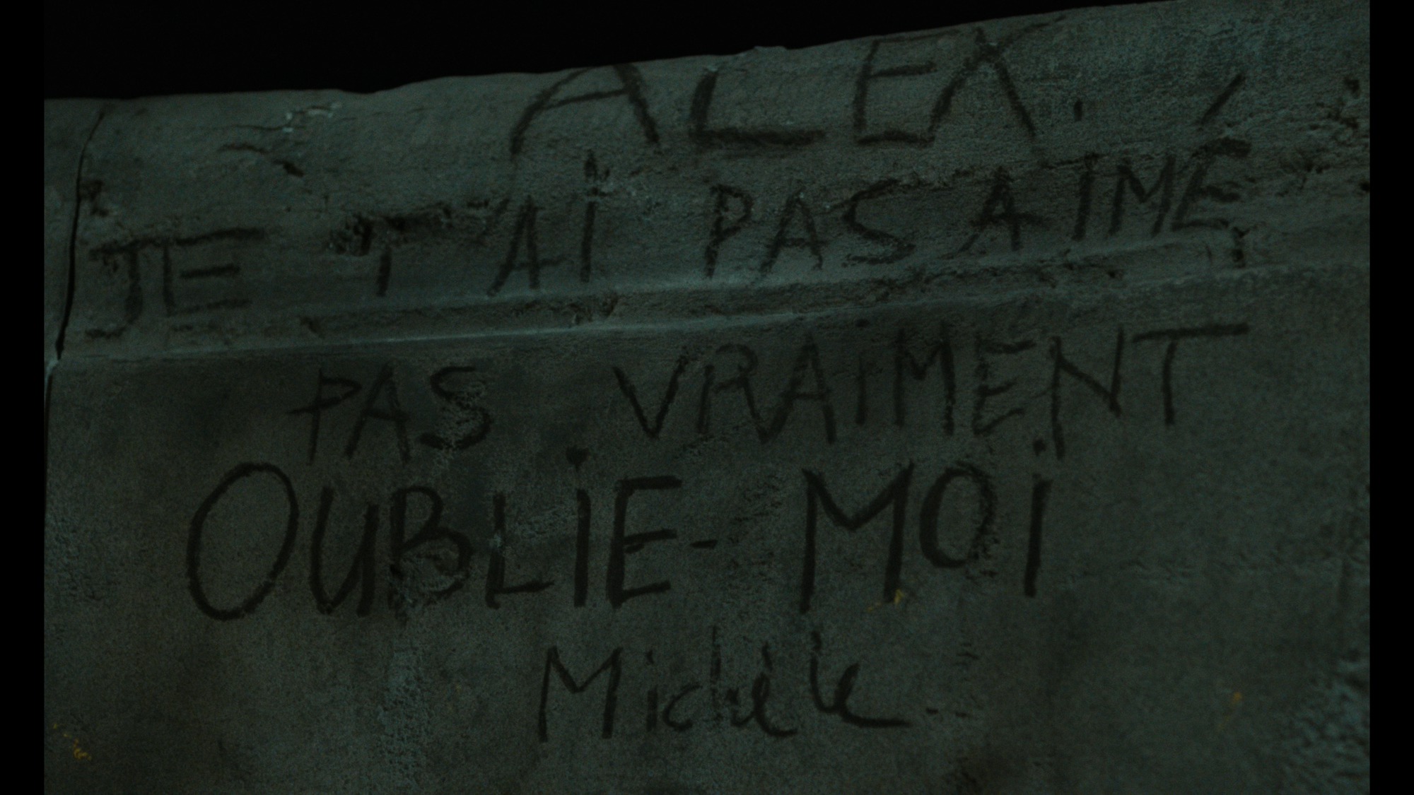 Screen capture from Three Films by Leos Carax