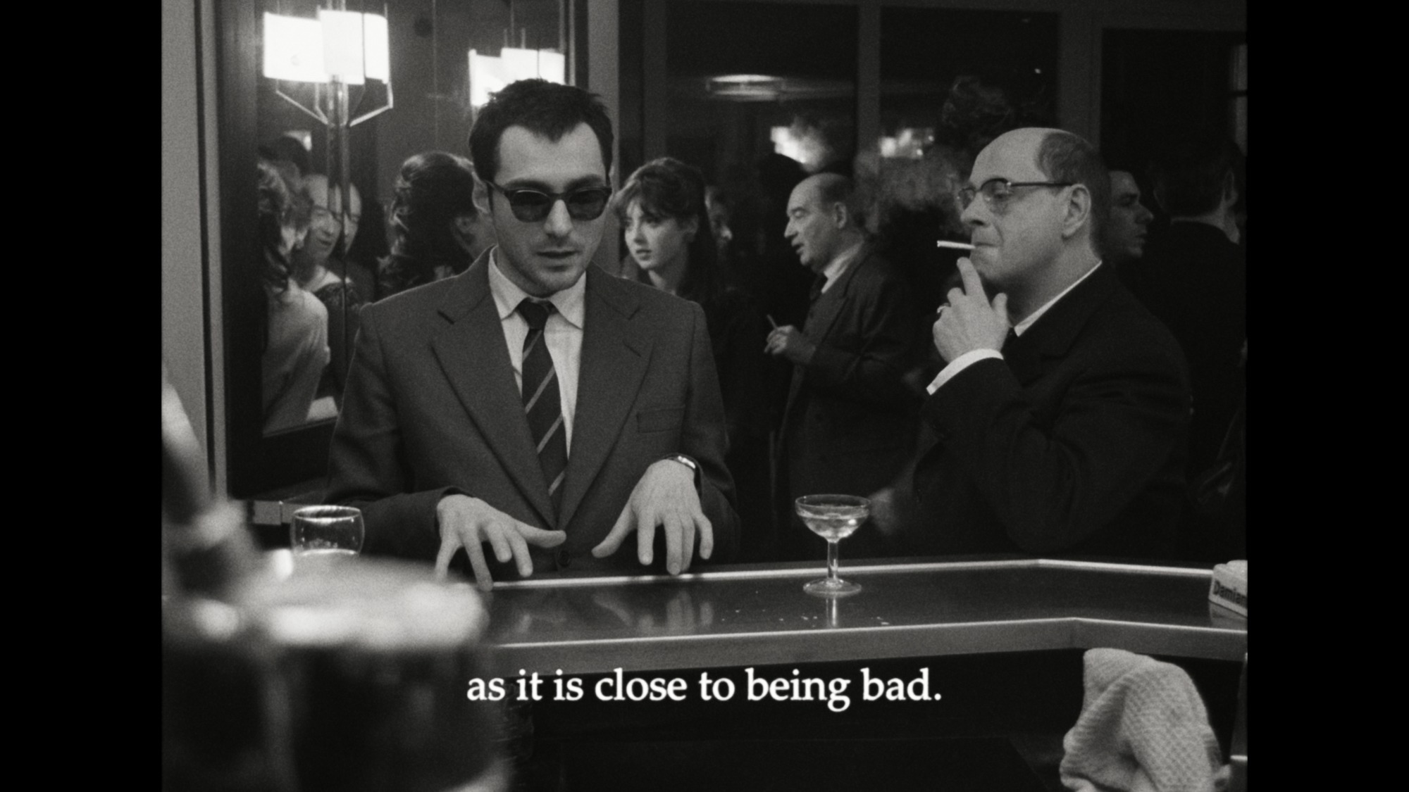 Screen capture from Nouvelle Vague