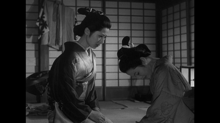 Screen capture from A Story from Chikamatsu