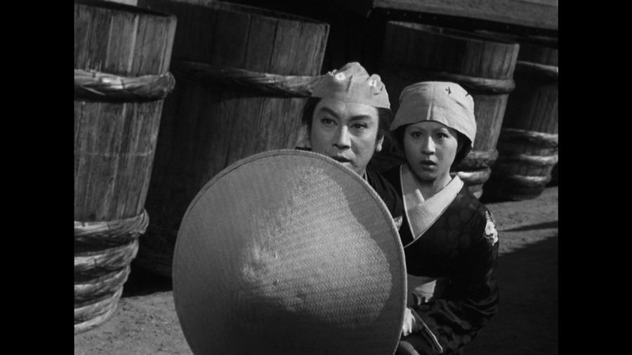 Screen capture from A Story from Chikamatsu
