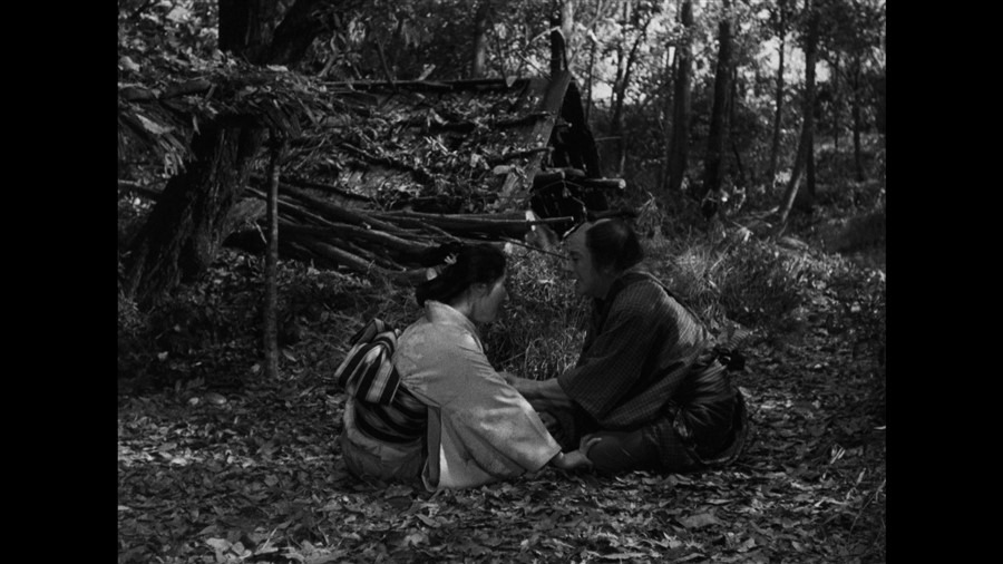 Screen capture from A Story from Chikamatsu