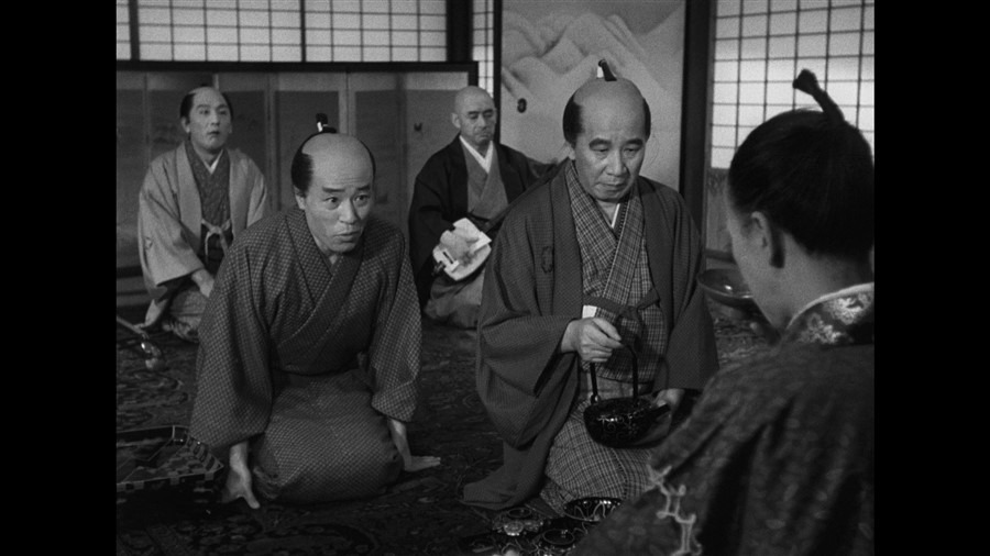 Screen capture from A Story from Chikamatsu