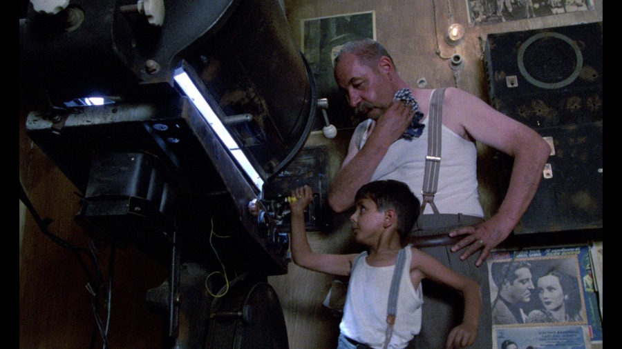 Screen capture from Cinema Paradiso