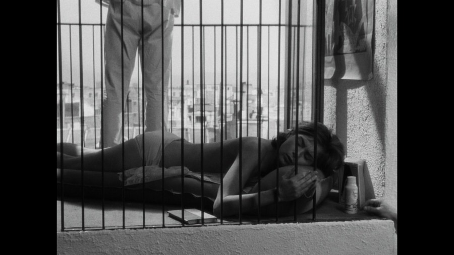 Screen capture from Les cousins